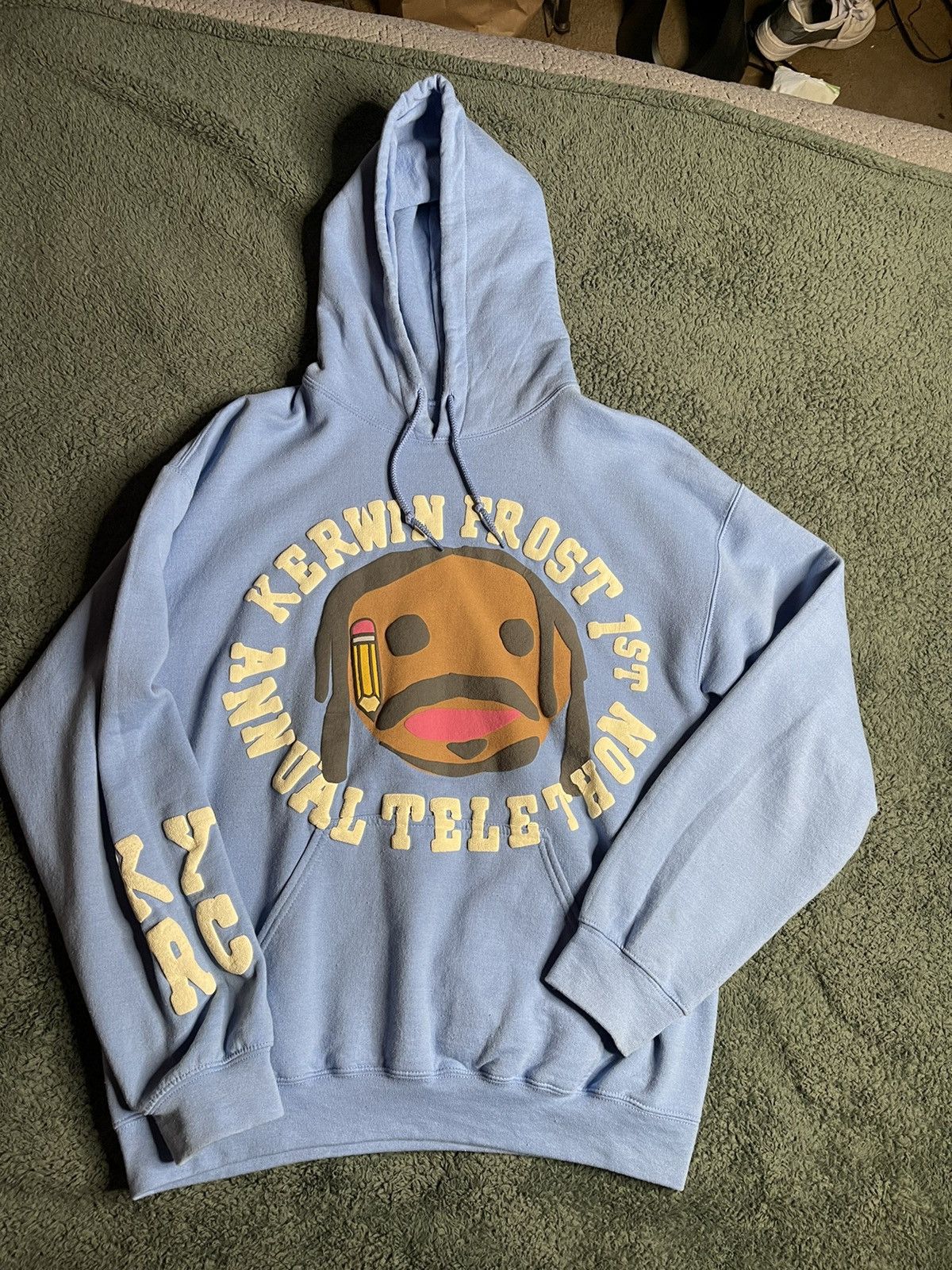 Cactus Plant Flea Market CPFM x Kerwin Frost “1st Annual Telethon” Hoodie |  Grailed