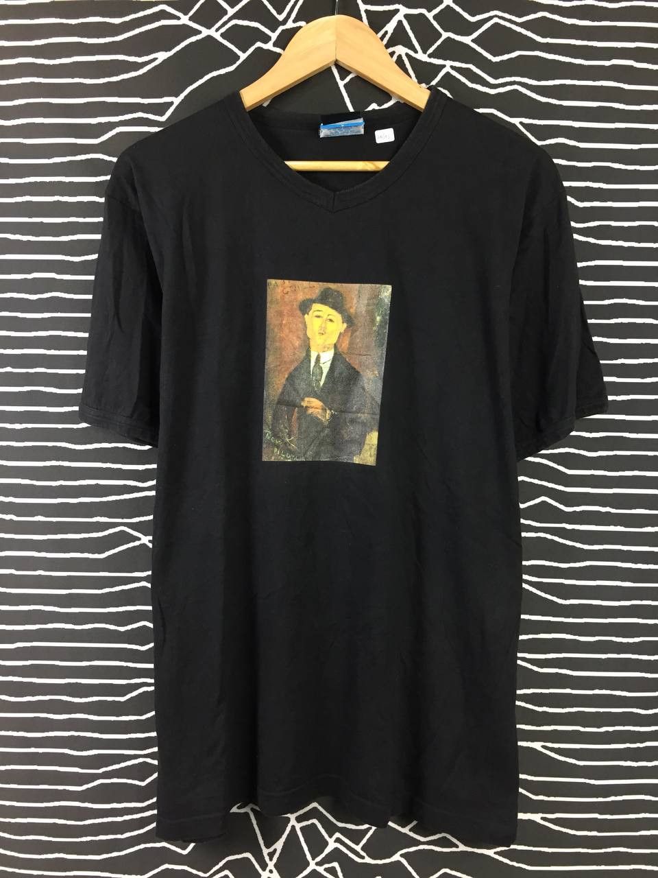 Vintage Vtg Amadeo Modigliani Painter Art Tee Renoir Picasso Size US XL / EU 56 / 4 - 2 Thumbnail