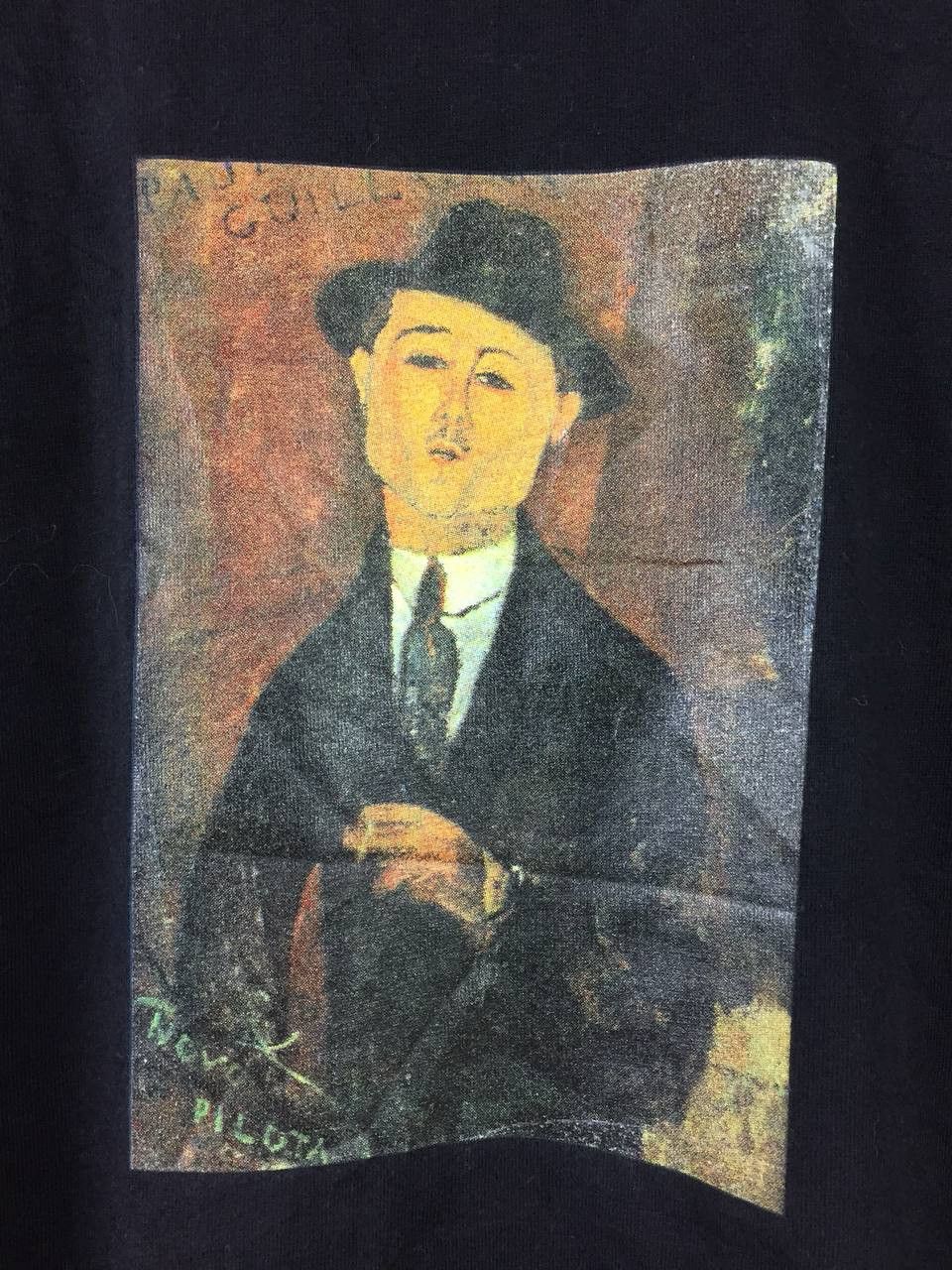 Vintage Vtg Amadeo Modigliani Painter Art Tee Renoir Picasso Size US XL / EU 56 / 4 - 4 Thumbnail