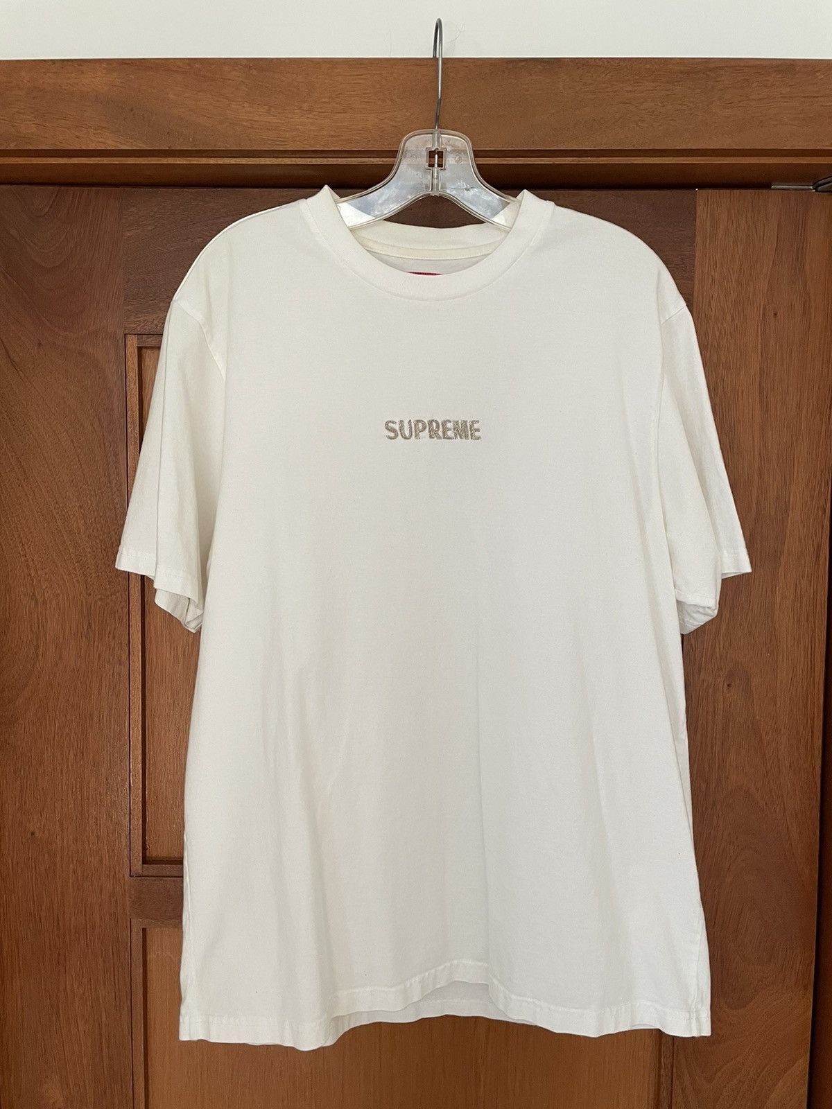 Supreme Supreme Bullion Logo S/S Top | Grailed