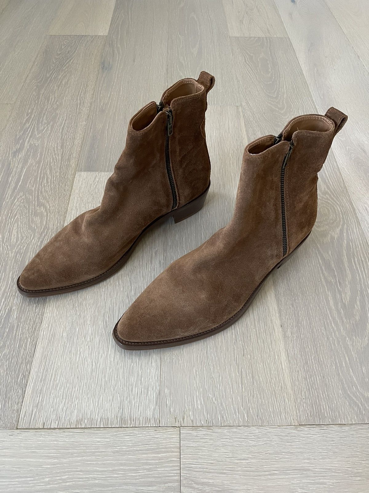 aldo tan chelsea boots