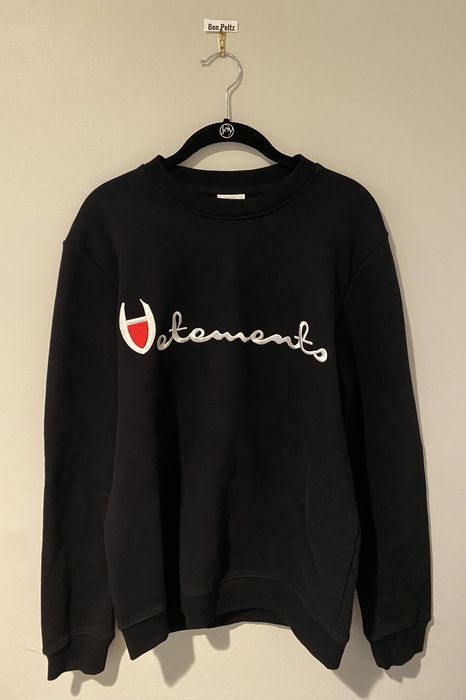 Vetements 2024 champion crewneck