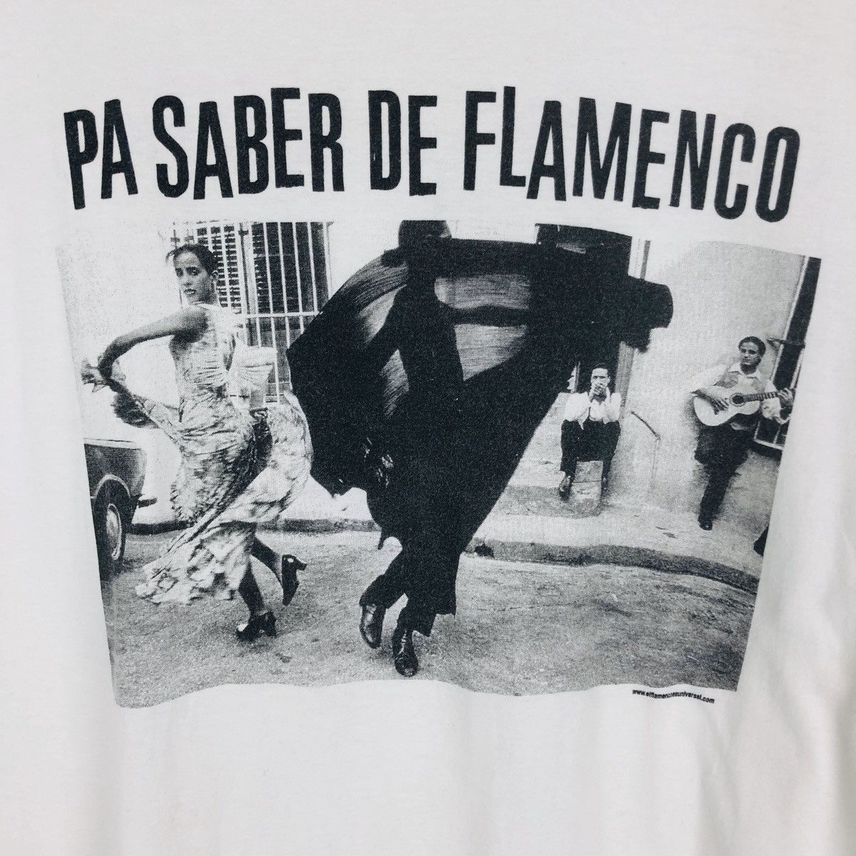 Band Tees × Vintage Vintage Spanish Band Album Pa Saber De Flamenco Shirt Size US XL / EU 56 / 4 - 2 Thumbnail