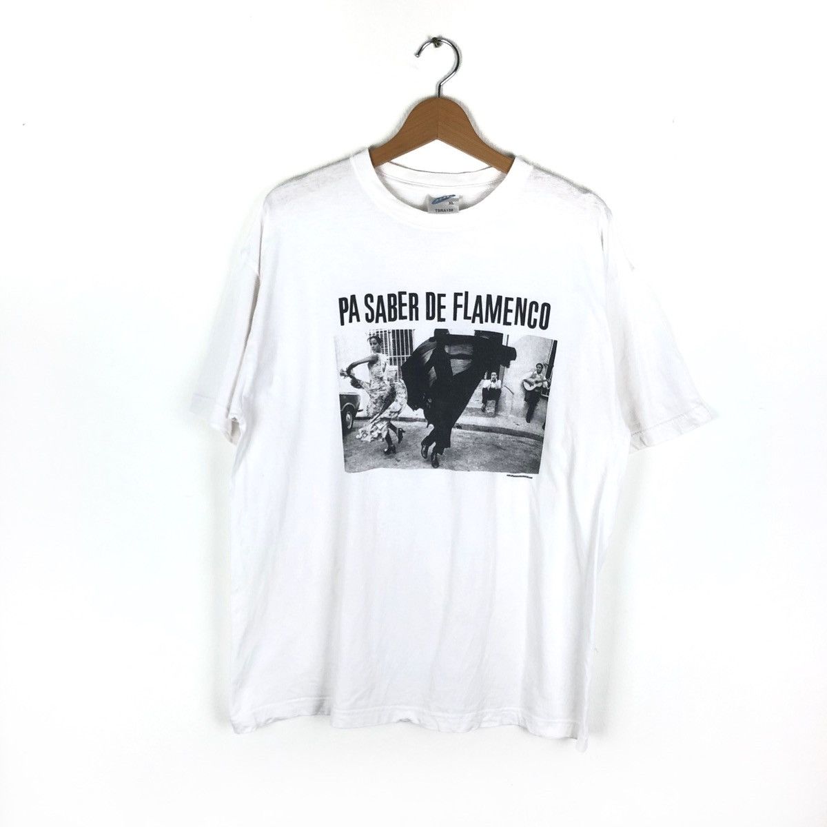 Band Tees × Vintage Vintage Spanish Band Album Pa Saber De Flamenco Shirt Size US XL / EU 56 / 4 - 1 Thumbnail