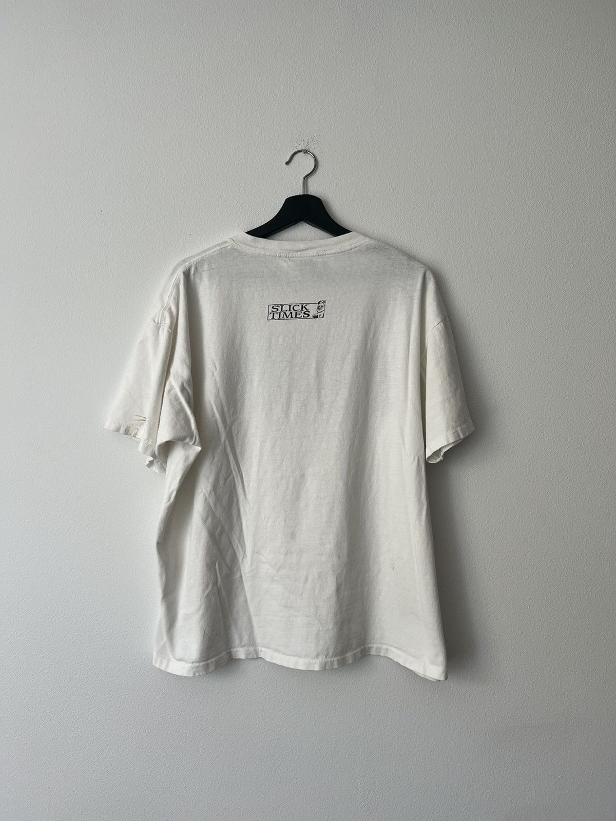 Vintage Vintage 90’s Bill Clinton - 3 Dollar Tee (Single Stitch) Size US XL / EU 56 / 4 - 7 Thumbnail