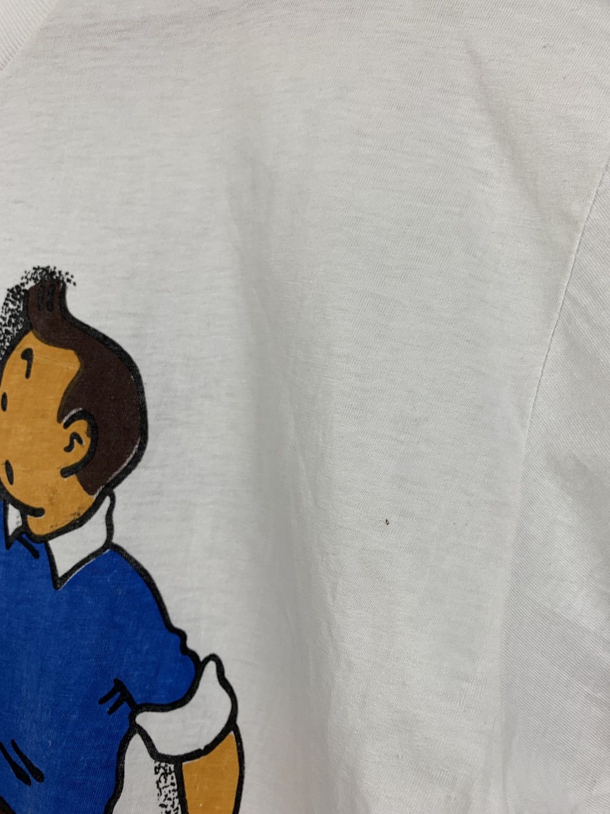 Cartoon Network Vintage Tin Tin in Vietnam Cartoon T-Shirt Size US M / EU 48-50 / 2 - 14 Thumbnail