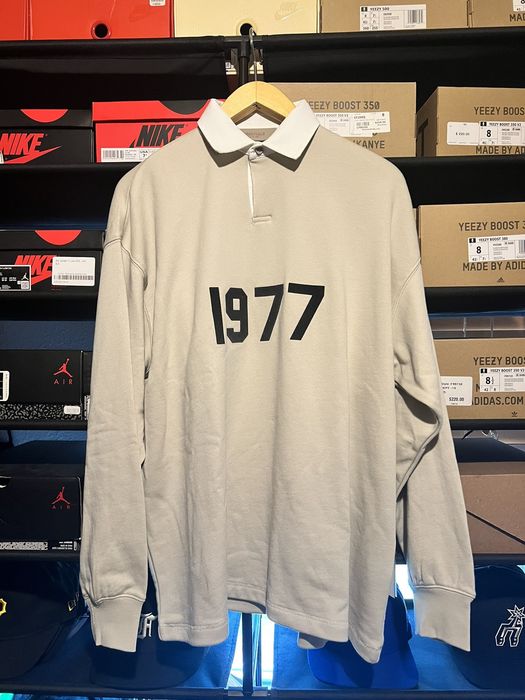 Fear of God Essentials Fear Of God Wheat Rugby Long Sleeve