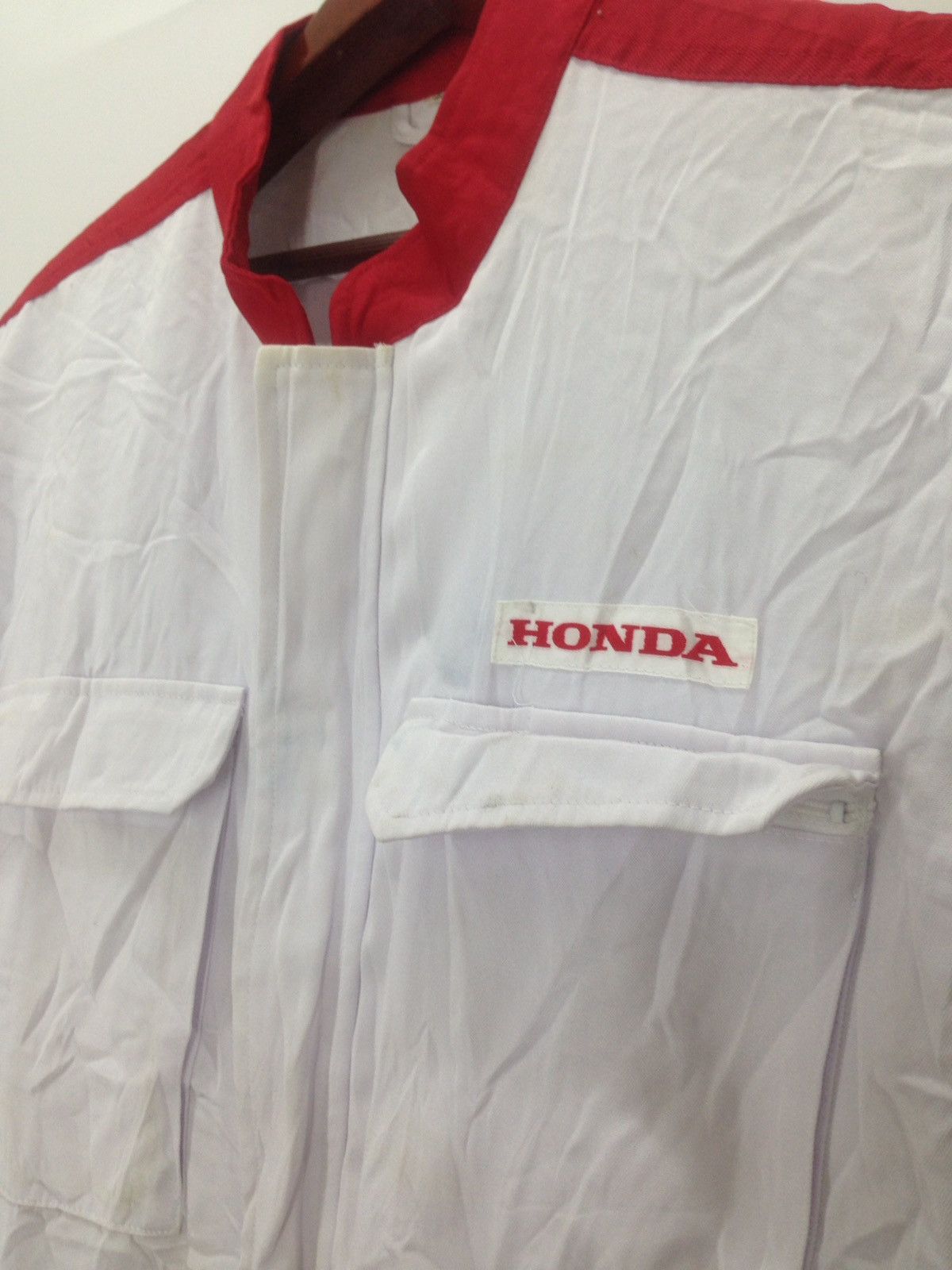 Honda × Sports Specialties Vintage Racing Honda Kansai Jumpsuit Coverall Size US 36 / EU 52 - 4 Thumbnail