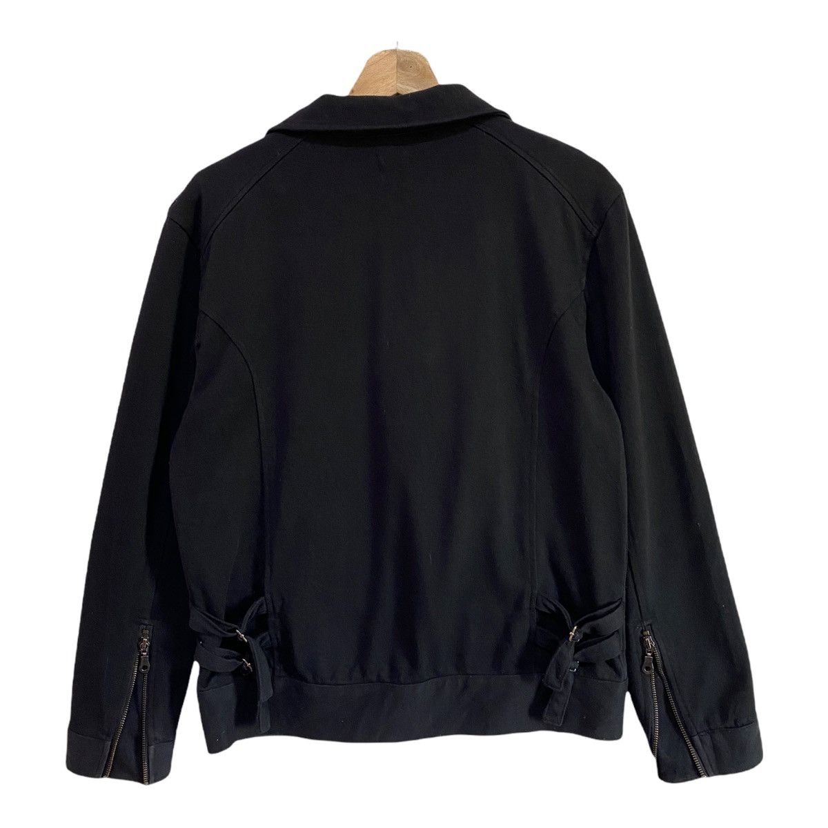 Japanese Brand 🇯🇵JAPANESE PINCPONC DOUBLE COLLAR ZIPPER PUNK BIKER JACKET Size US S / EU 44-46 / 1 - 3 Thumbnail