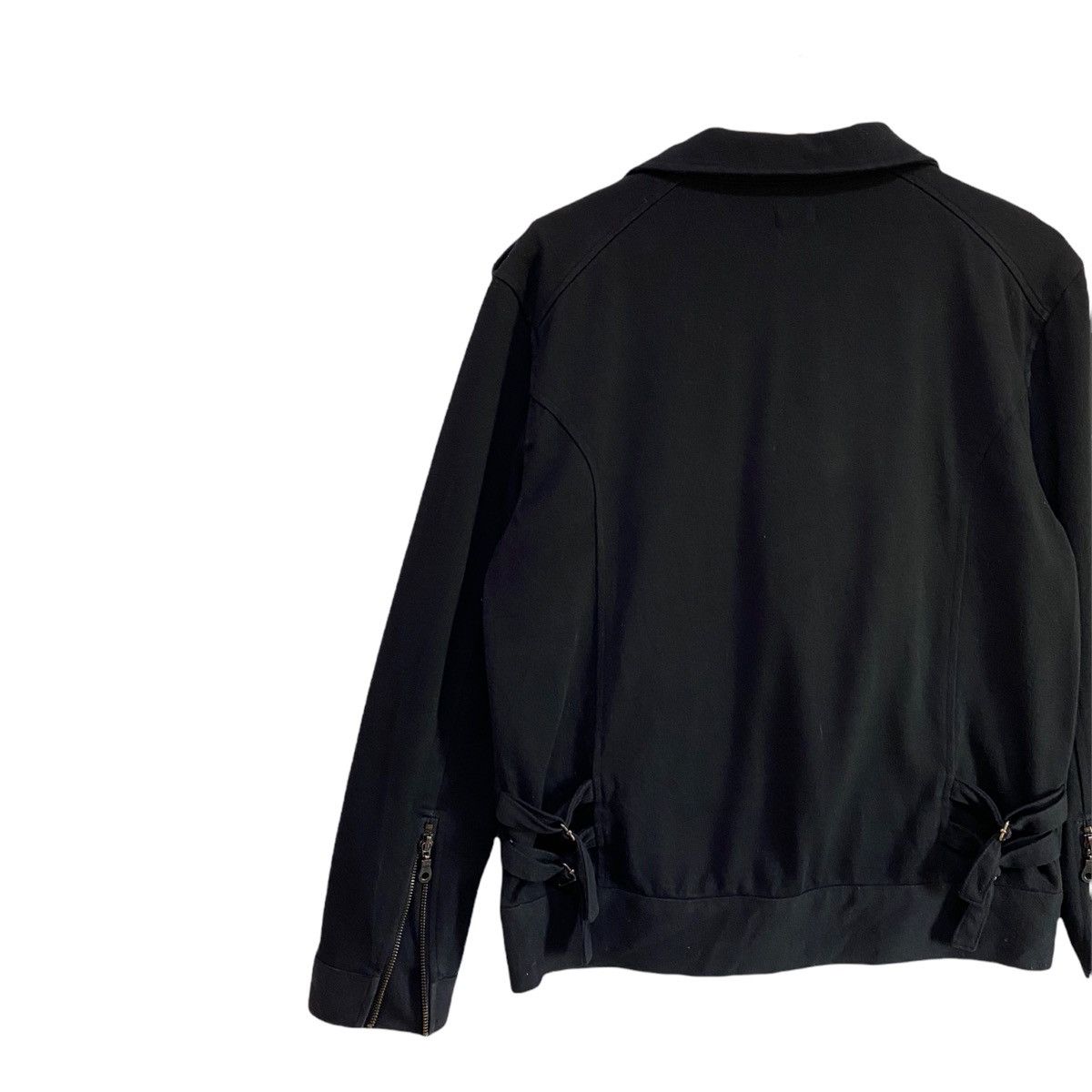 Japanese Brand 🇯🇵JAPANESE PINCPONC DOUBLE COLLAR ZIPPER PUNK BIKER JACKET Size US S / EU 44-46 / 1 - 15 Thumbnail