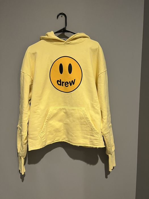 Drew House Drew House deconstructed mascot hoodie - light yellow