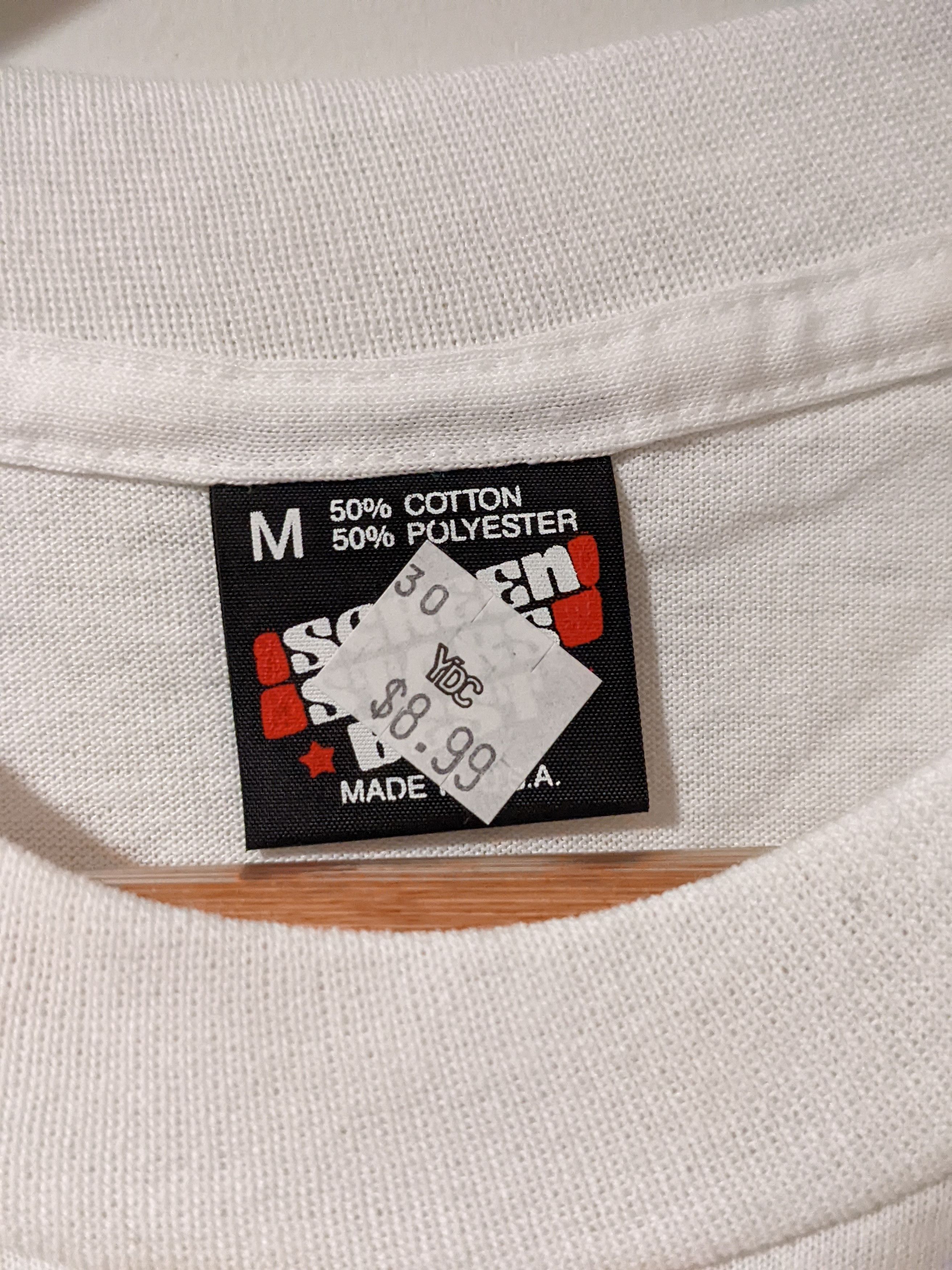 Vintage Vintage 1991 The Washington Post Bush Orders Cease Fire Tee Size US M / EU 48-50 / 2 - 5 Thumbnail