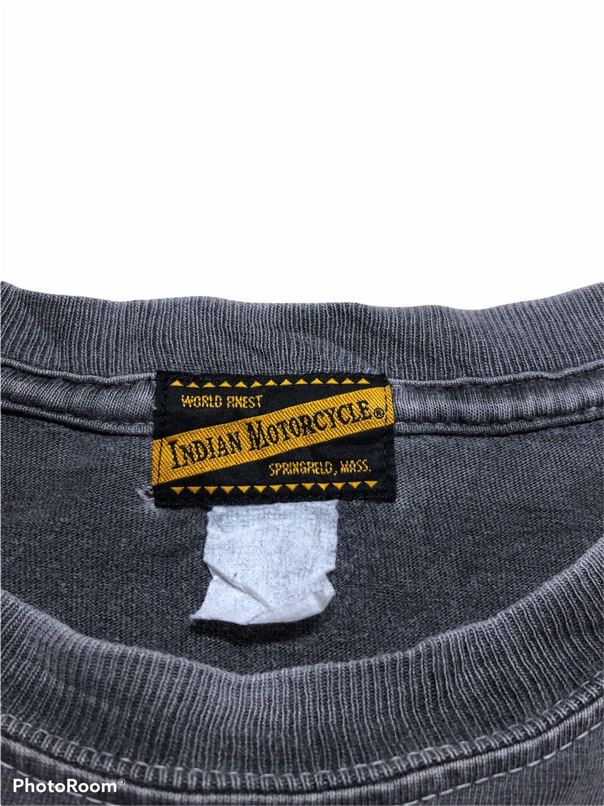 Vintage INDIAN MOTORCYCLES LONG SLEEVE SUN FADED TSHIRT Size US S / EU 44-46 / 1 - 7 Thumbnail