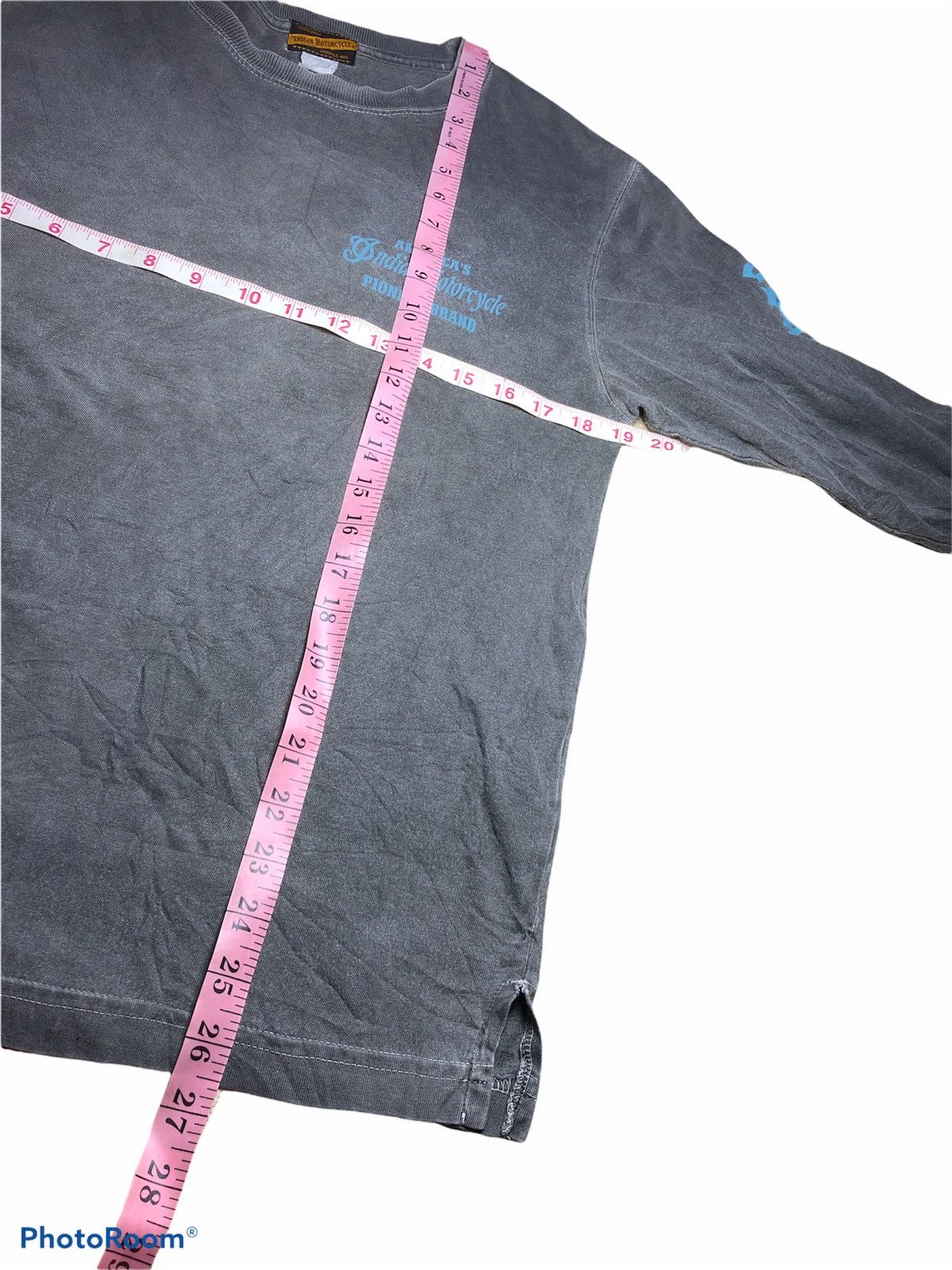 Vintage INDIAN MOTORCYCLES LONG SLEEVE SUN FADED TSHIRT Size US S / EU 44-46 / 1 - 3 Thumbnail