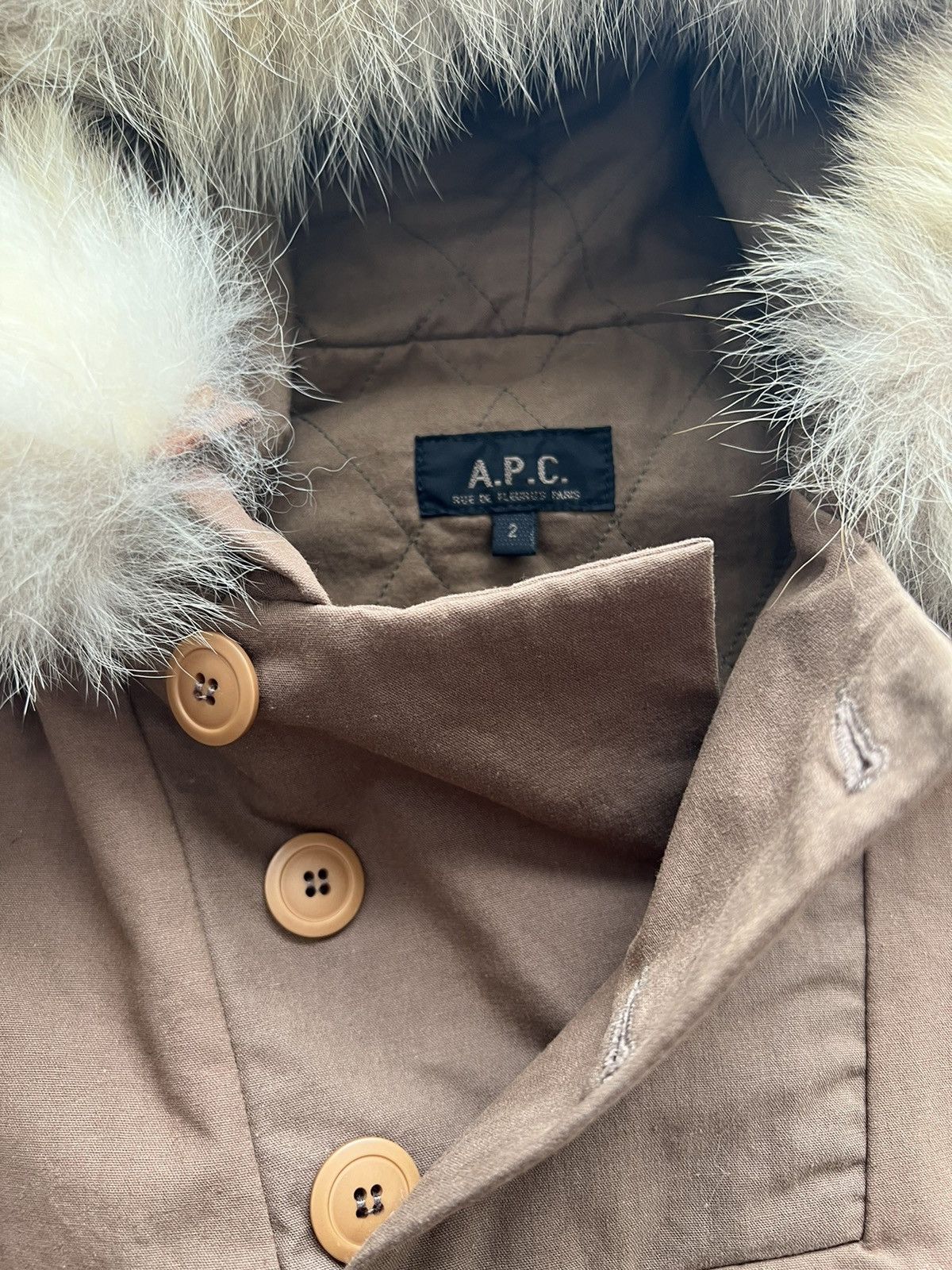 A.P.C. 00’s Type D-2 Military Style Anorak Size US M / EU 48-50 / 2 - 2 Thumbnail