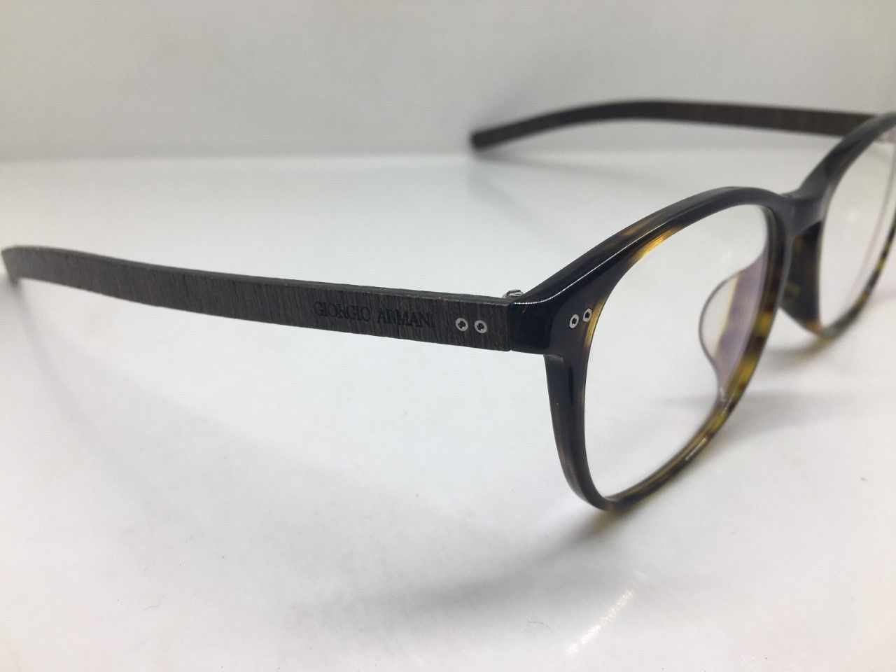 Giorgio Armani MOD GIORGIO ARMANI UOMO GENTS TORTOISE EYEGLASSES N.O.S. Size ONE SIZE - 5 Thumbnail