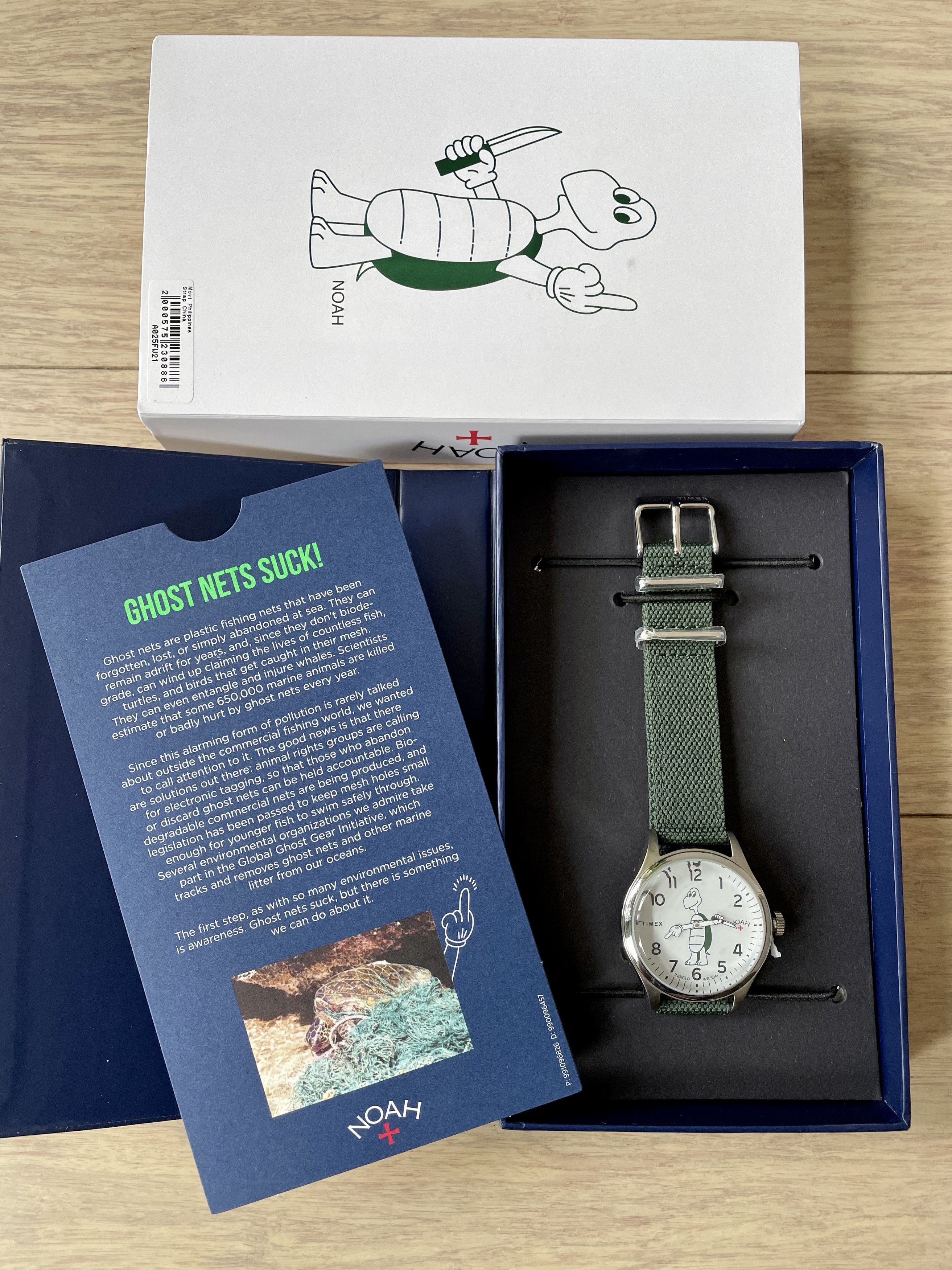 Noah x timex online ghost nets suck watch