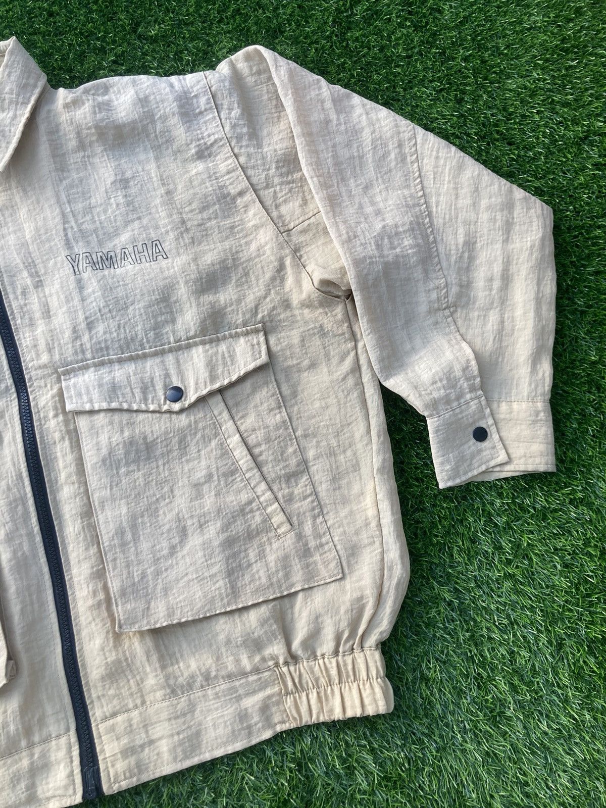 Japanese Brand × Vintage × Yamaha VINTAGE YAMAHA BOMBER JACKET Size US XL / EU 56 / 4 - 5 Thumbnail