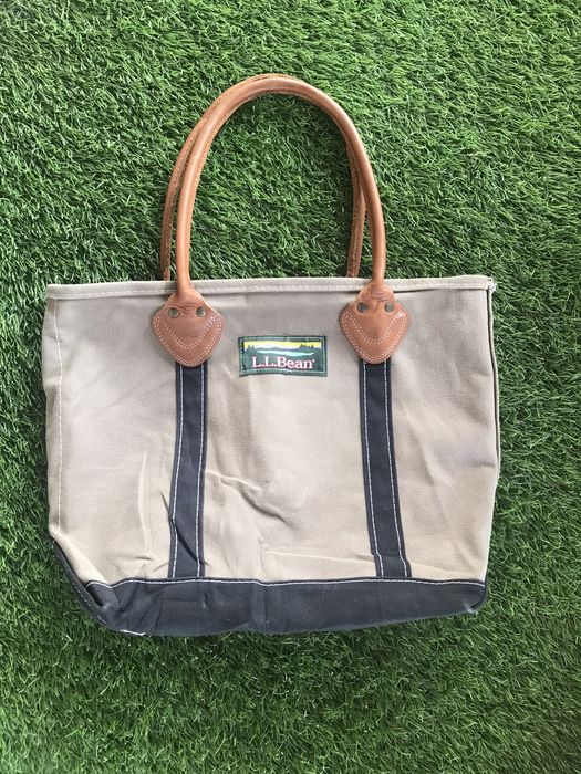 L.L. Bean vintage L L BEAN canvas tote bag Grailed