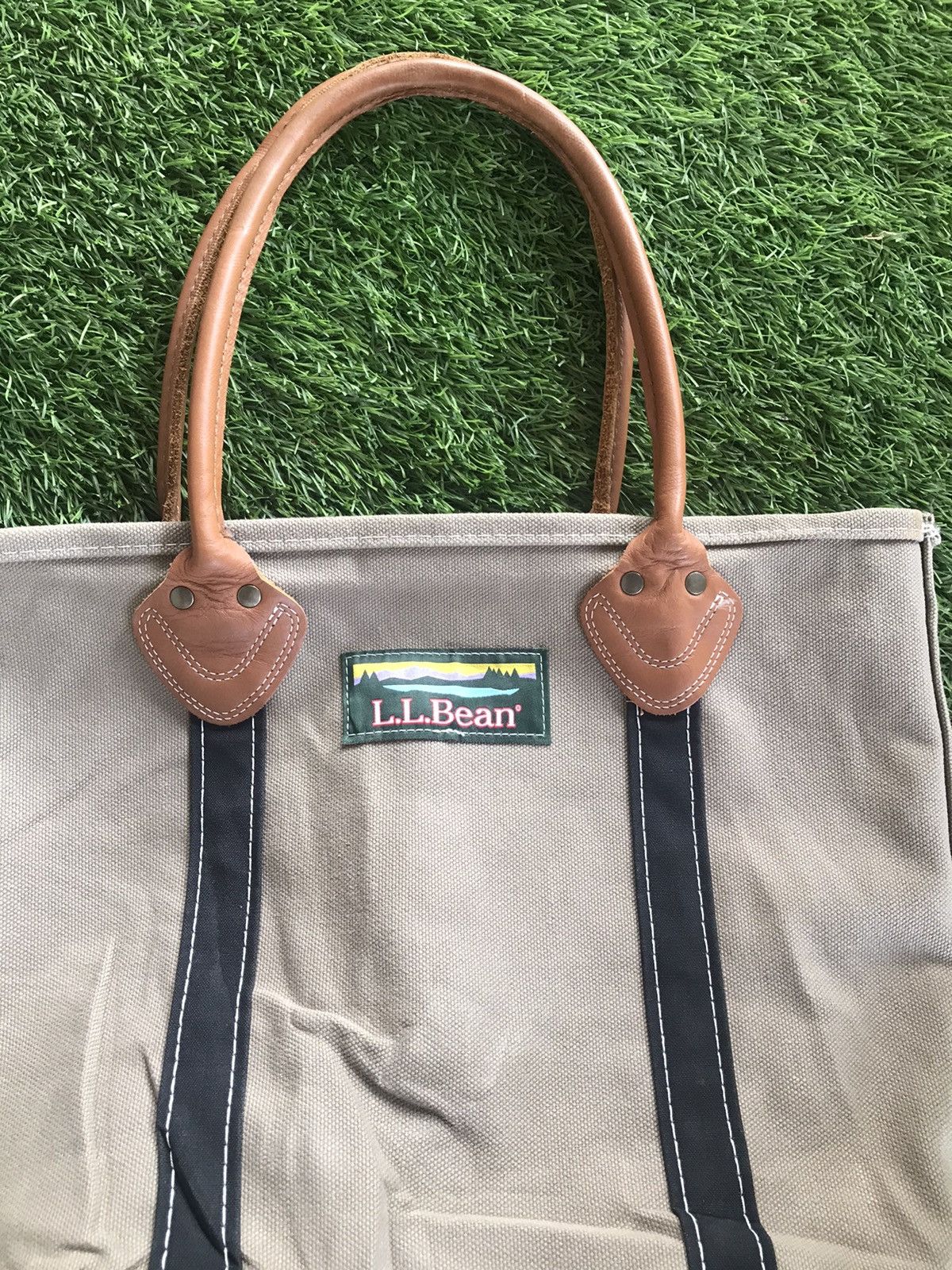 L.L. Bean vintage L L BEAN canvas tote bag Size ONE SIZE - 2 Thumbnail