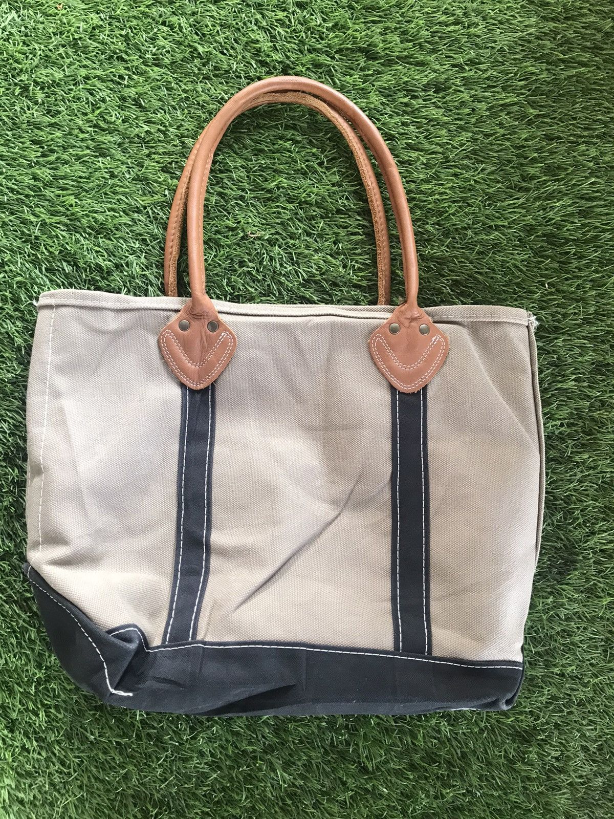 L.L. Bean vintage L L BEAN canvas tote bag Size ONE SIZE - 3 Thumbnail