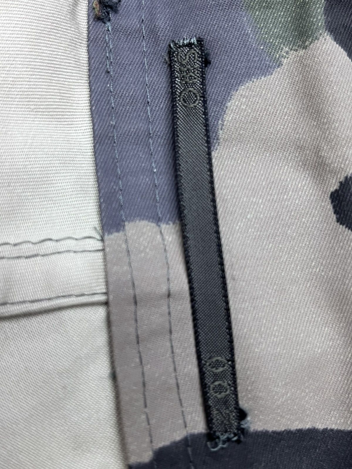 Japanese Brand Made In Japan Designer Bondage Cargo Zipper Leg Flare Pants Size US 31 - 21 Thumbnail