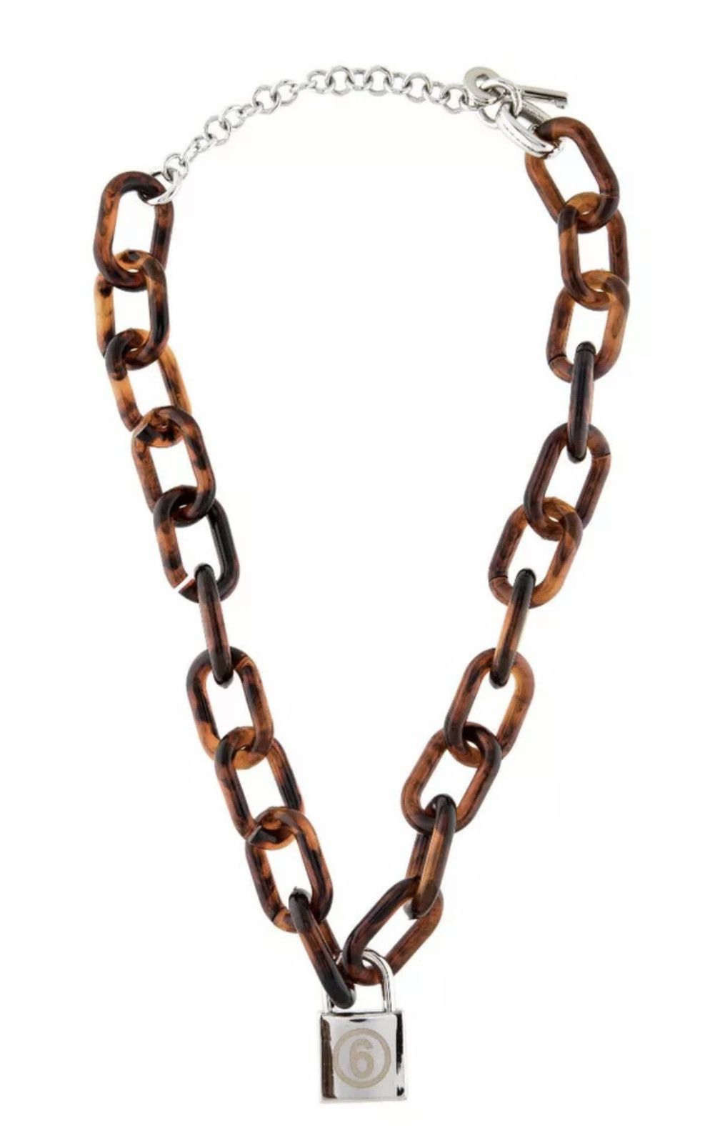 Maison Margiela Maison Margiela MM6 Lock Necklace | Grailed