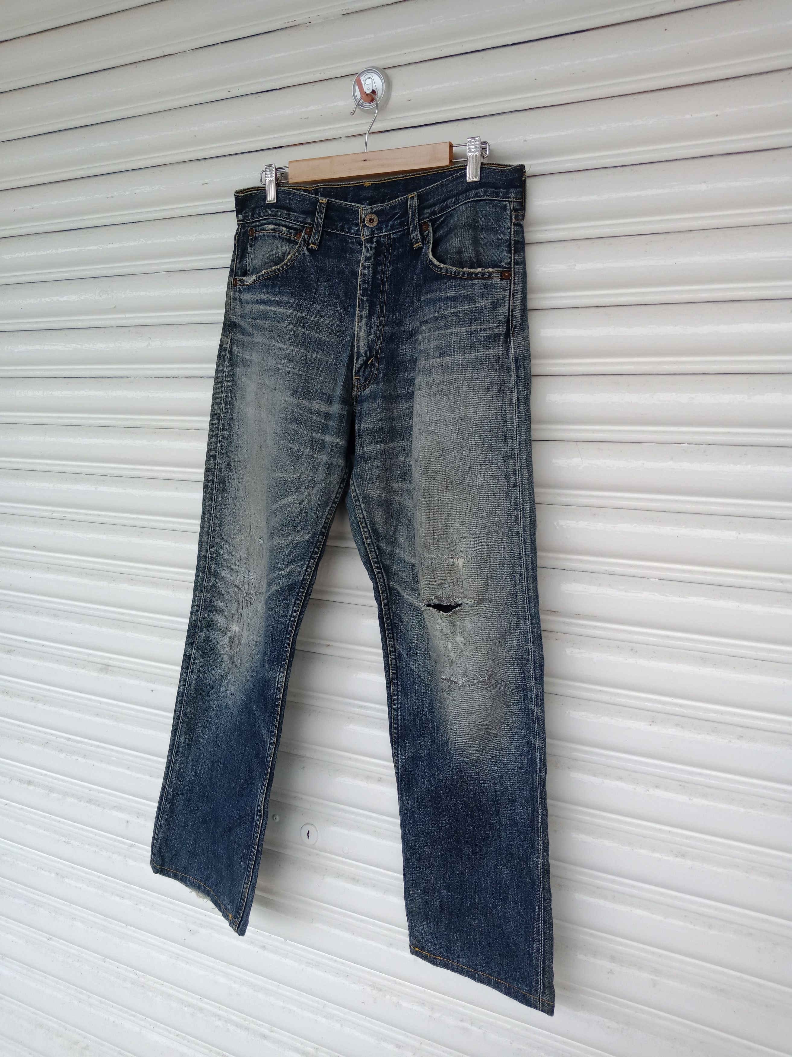 Levi's Levi's 503 Mudwash Distressed Size US 31 - 3 Thumbnail