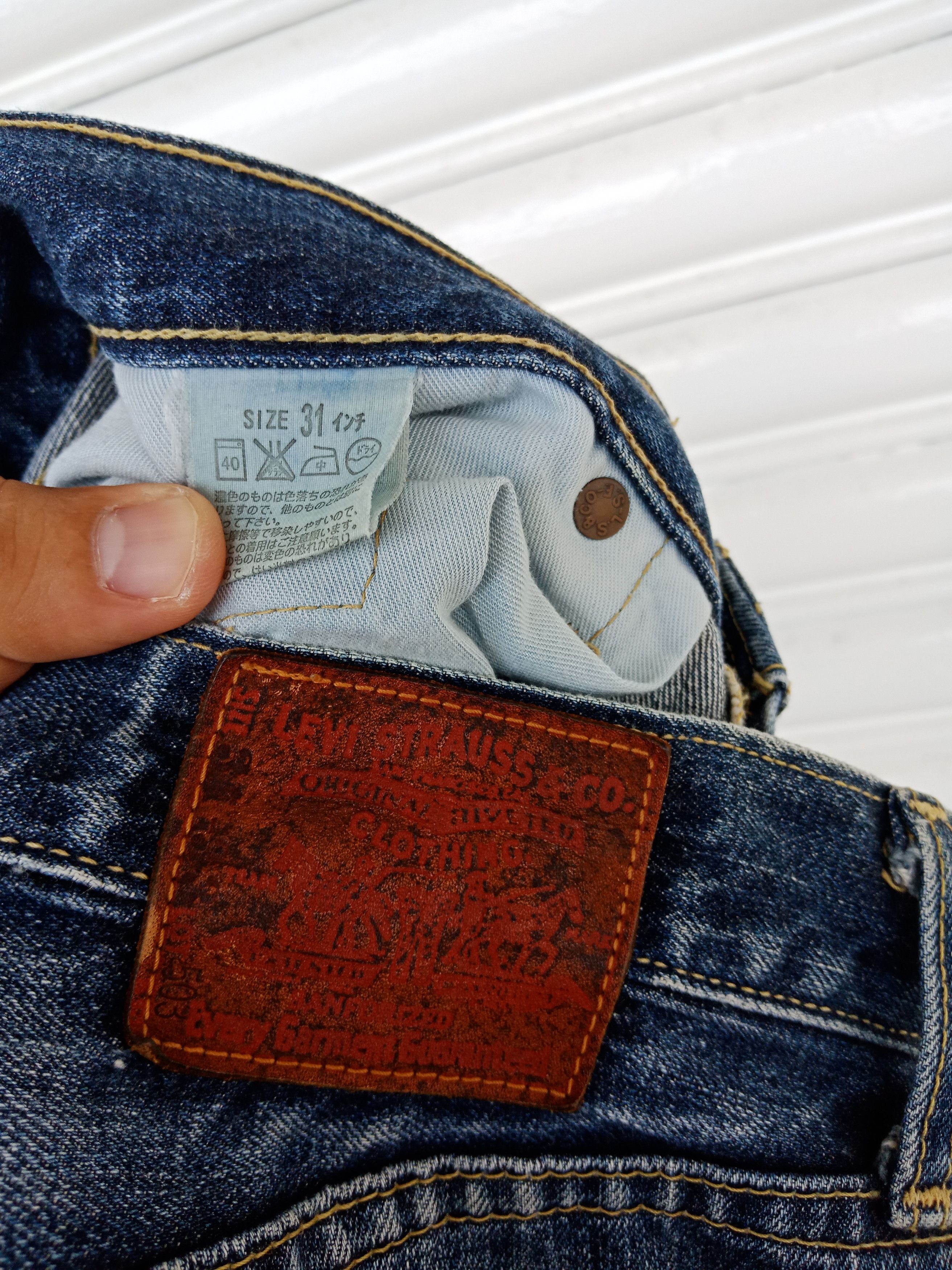 Levi's Levi's 503 Mudwash Distressed Size US 31 - 11 Thumbnail