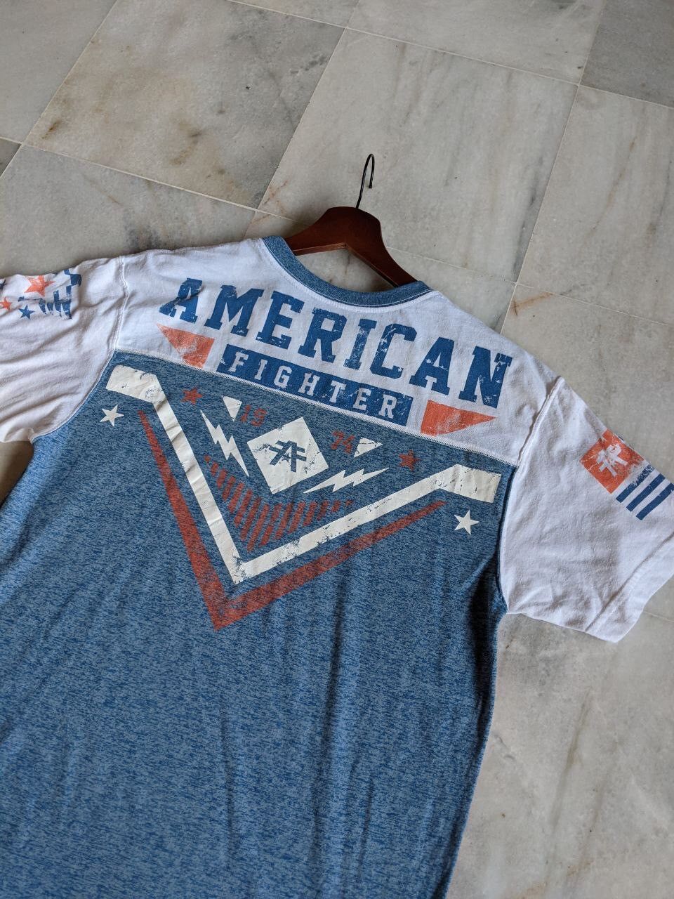 Vintage Vintage American Fighter US Air Force Tee x US Army Size US L / EU 52-54 / 3 - 13 Thumbnail