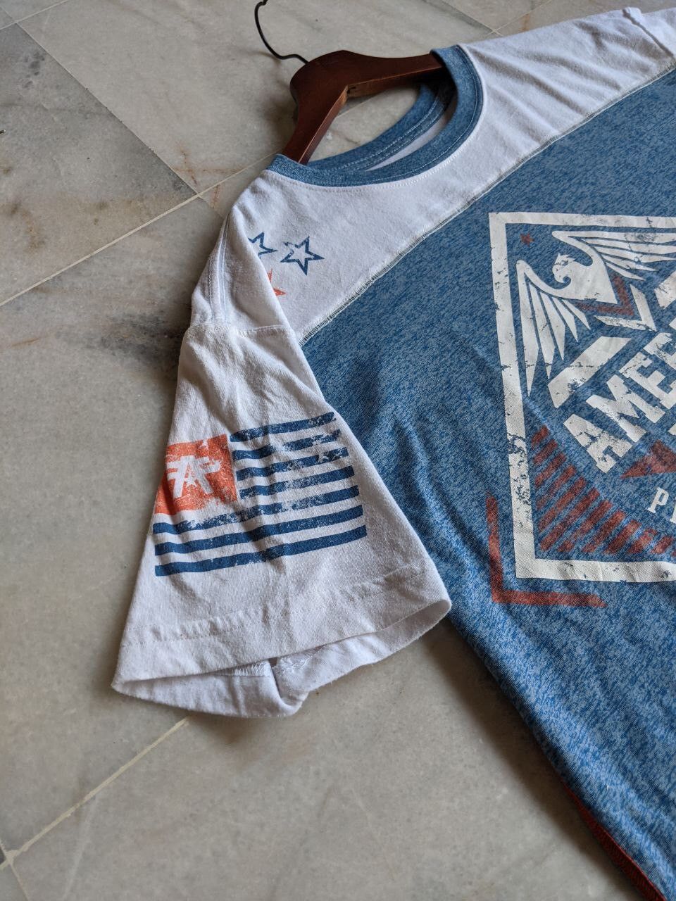 Vintage Vintage American Fighter US Air Force Tee x US Army Size US L / EU 52-54 / 3 - 10 Thumbnail