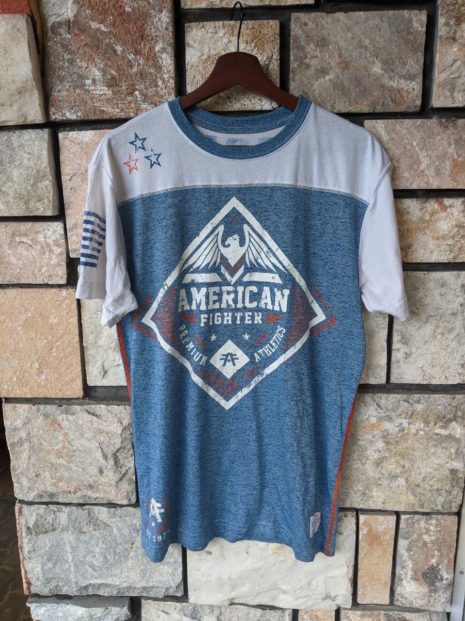 Vintage Vintage American Fighter US Air Force Tee x US Army Size US L / EU 52-54 / 3 - 1 Thumbnail