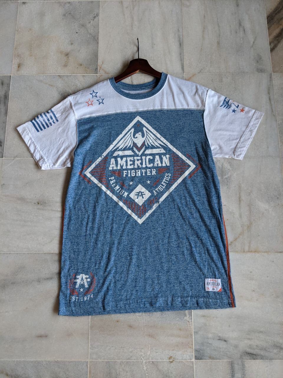 Vintage Vintage American Fighter US Air Force Tee x US Army Size US L / EU 52-54 / 3 - 7 Thumbnail