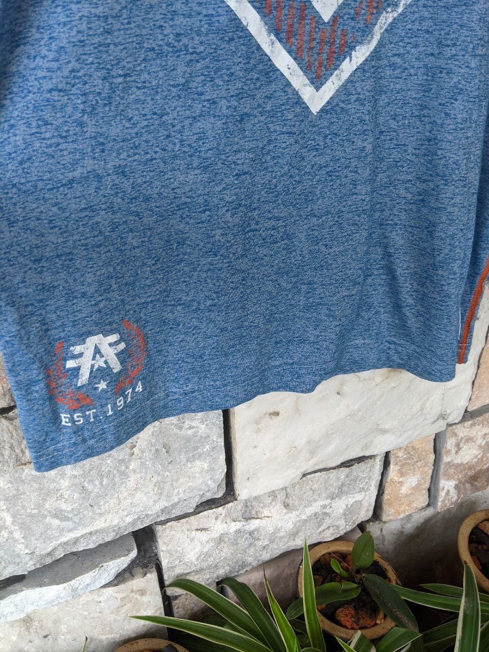 Vintage Vintage American Fighter US Air Force Tee x US Army Size US L / EU 52-54 / 3 - 4 Thumbnail