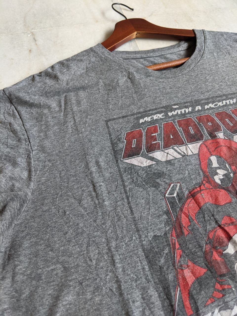 Marvel Comics Vintage Deadpool Marvel Comics Graphic Tee x DC Comics Size US XL / EU 56 / 4 - 9 Thumbnail