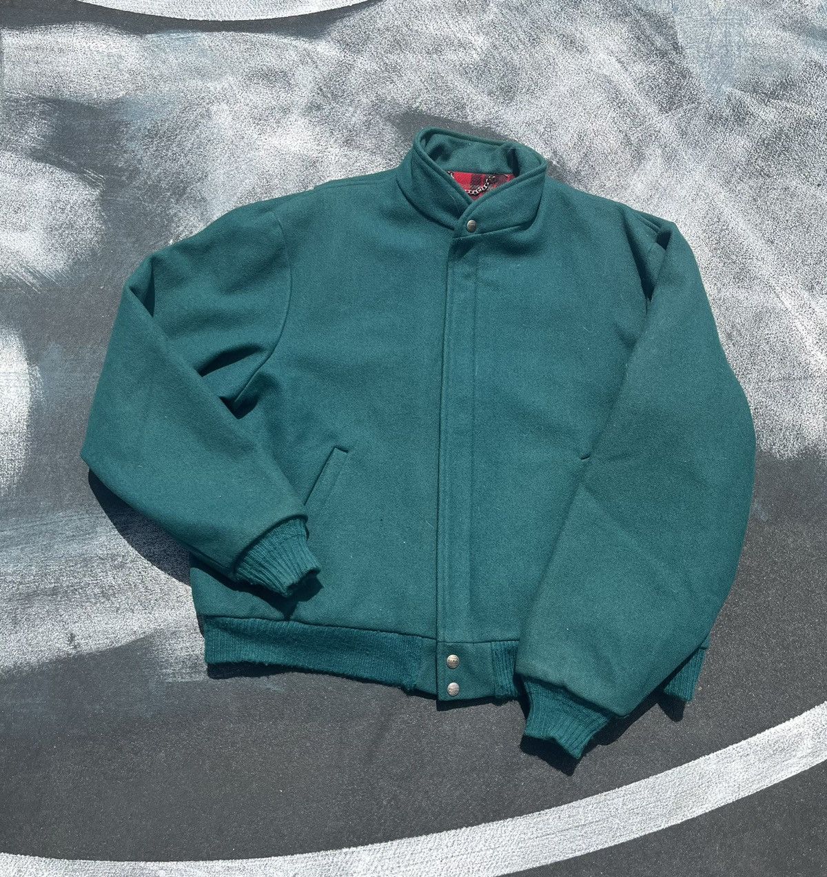 L.L. Bean × Vintage Vintage L.L. Bean Made In USA Wool Jacket 