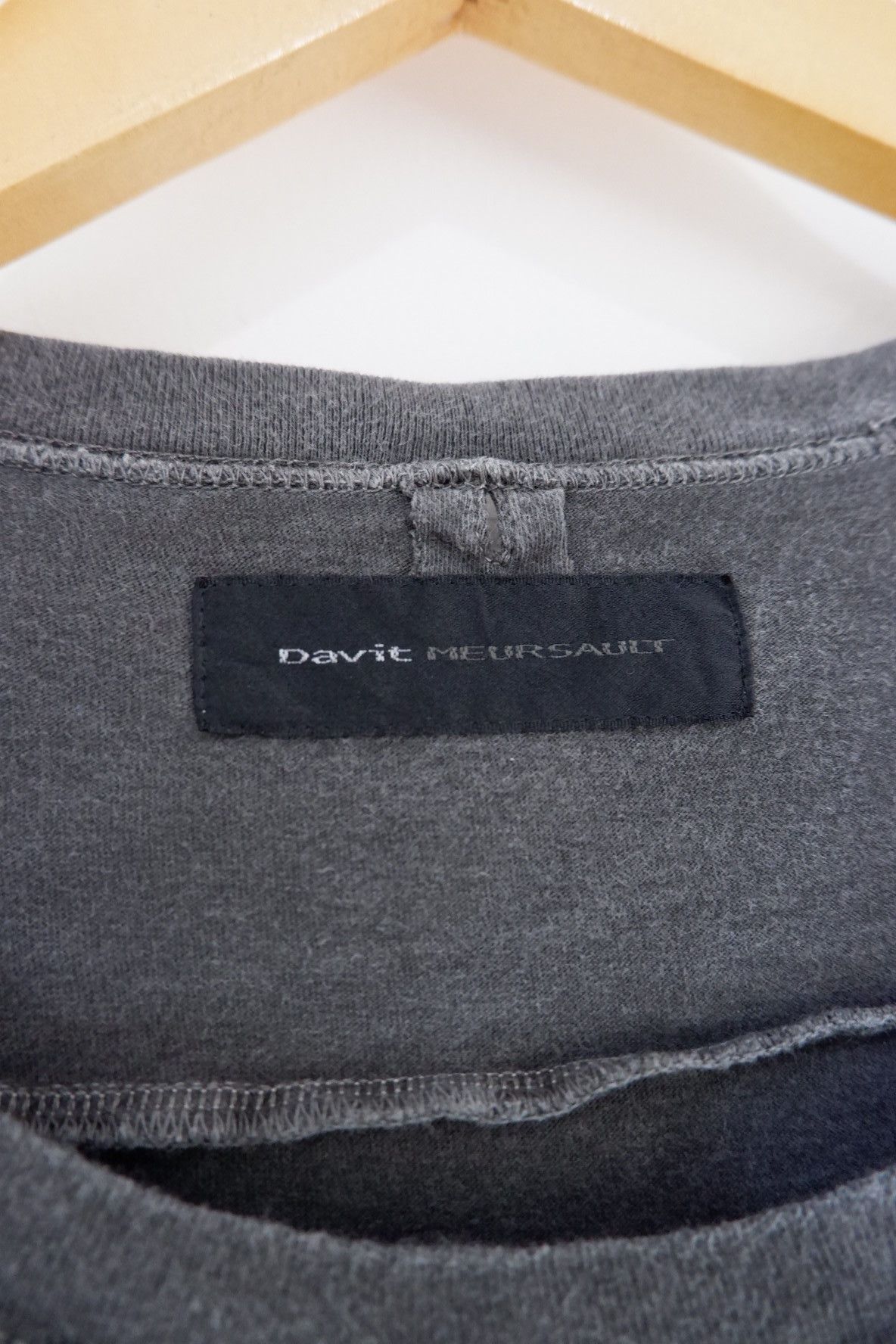 Davit Meursault Japan Davit Meursault Japan Grey Overwash Shirt Size US M / EU 48-50 / 2 - 4 Thumbnail