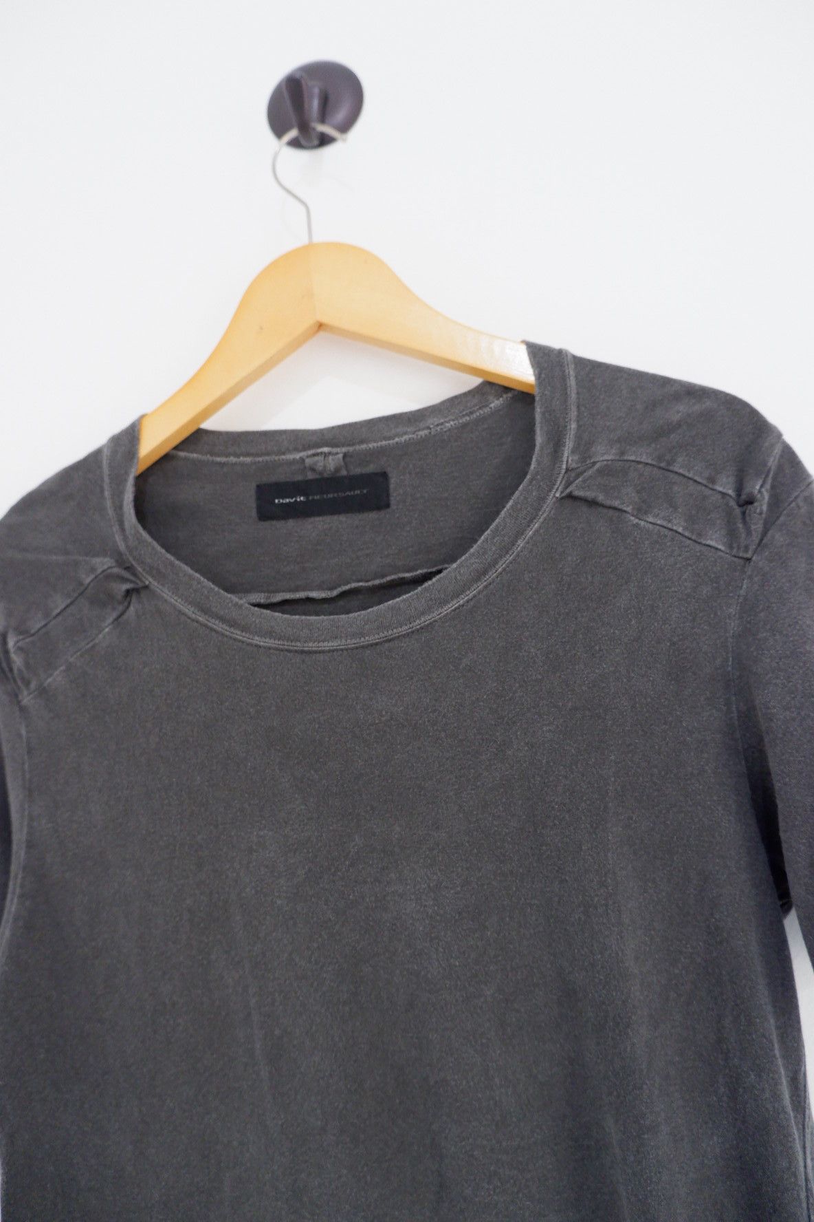 Davit Meursault Japan Davit Meursault Japan Grey Overwash Shirt Size US M / EU 48-50 / 2 - 3 Thumbnail