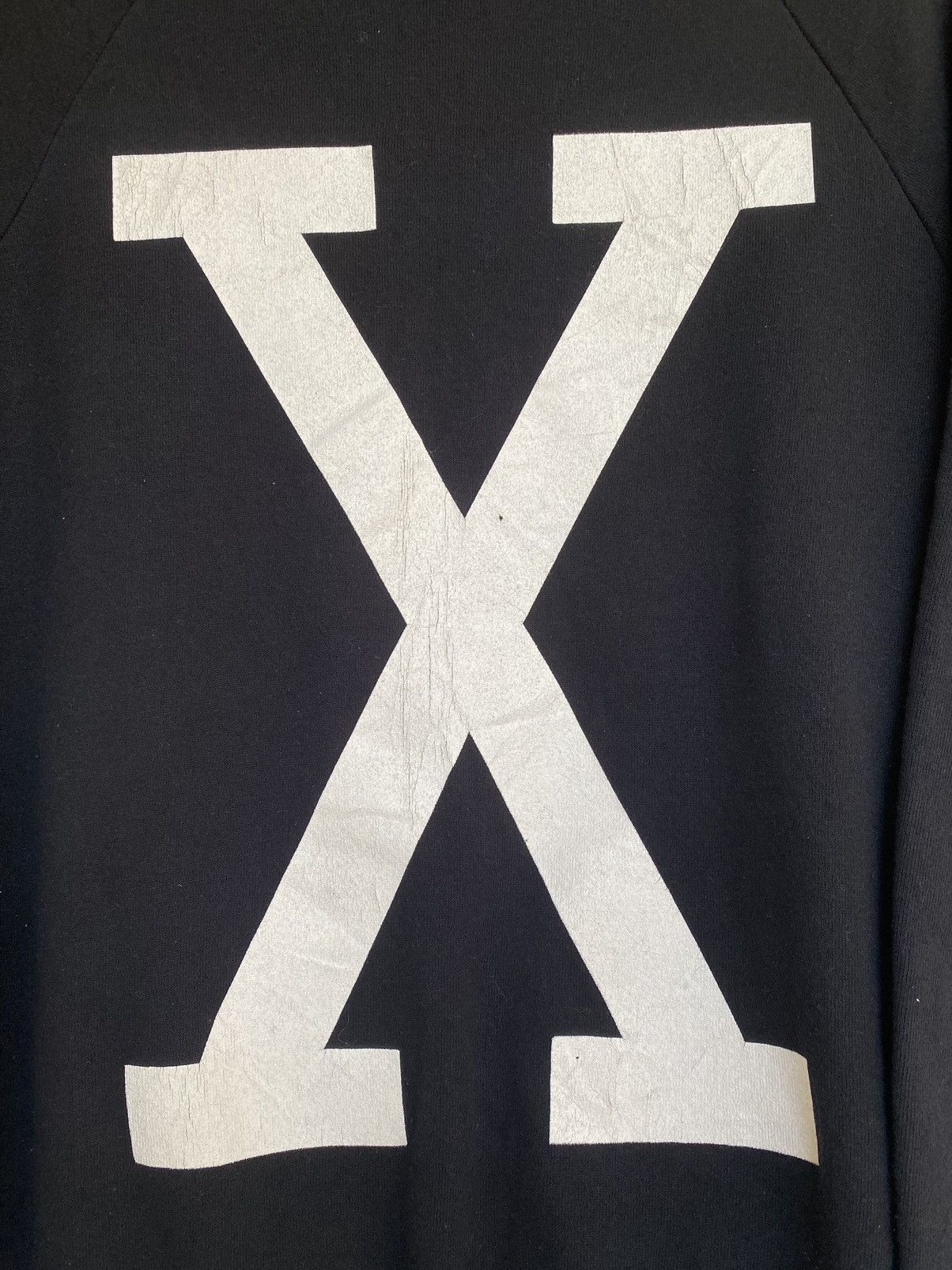 Vintage Vtg 90s Malcom X Big Logo Sweatshirt Size US L / EU 52-54 / 3 - 6 Thumbnail