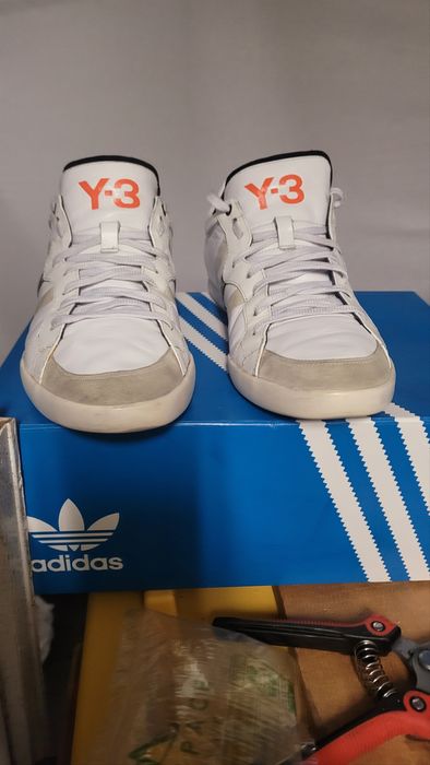 Yohji Yamamoto Y3 Sala White Trainers | Grailed