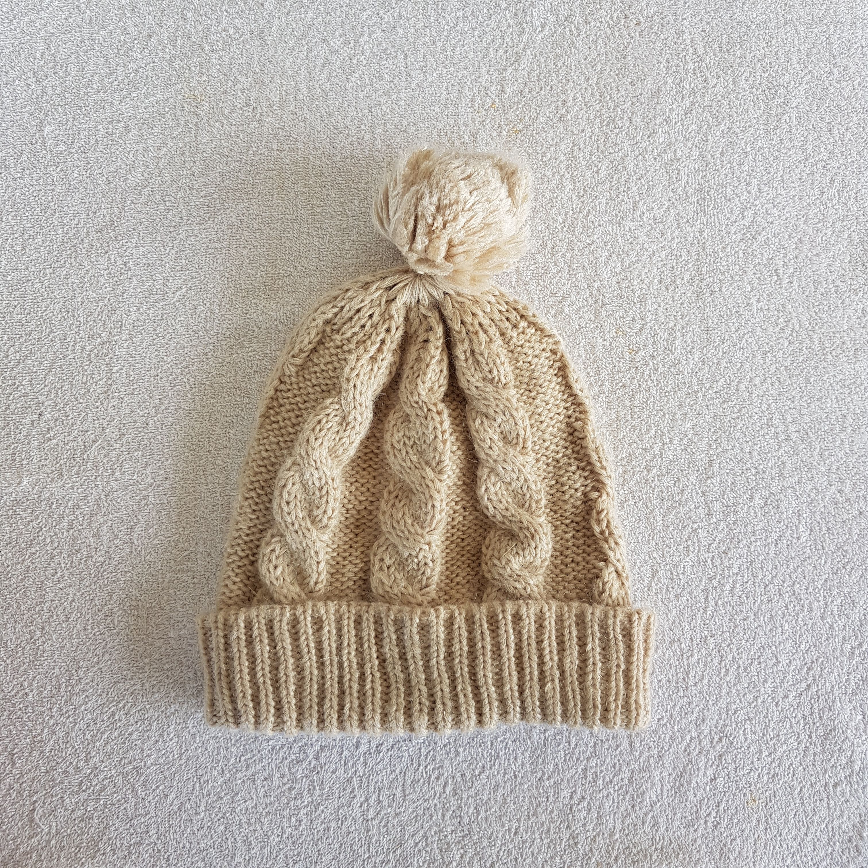 Japanese Brand × Vintage Japanese Pure Knit Beanie Snow Cap Japanese Pure Knit Hats Size ONE SIZE - 5 Thumbnail