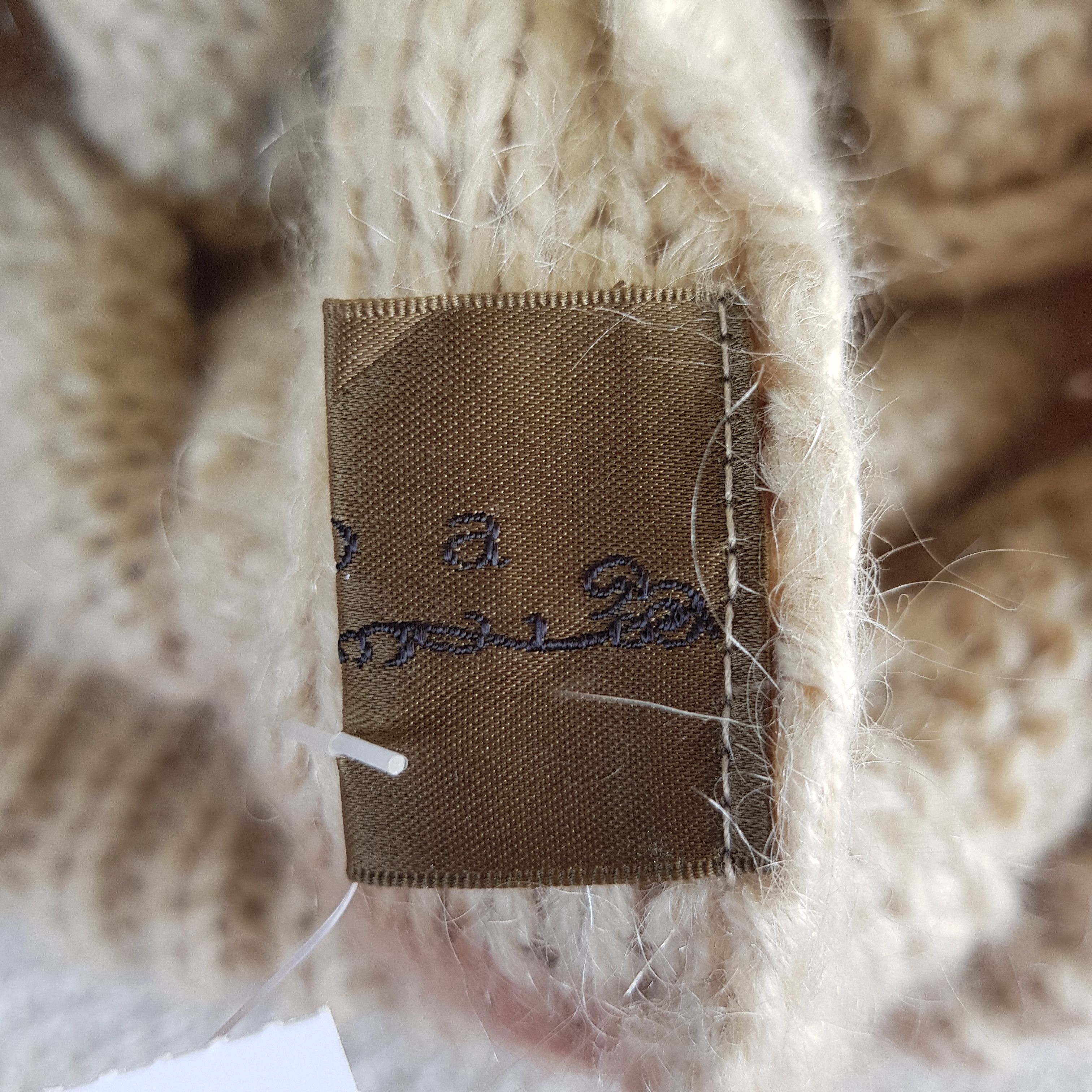 Japanese Brand × Vintage Japanese Pure Knit Beanie Snow Cap Japanese Pure Knit Hats Size ONE SIZE - 7 Thumbnail