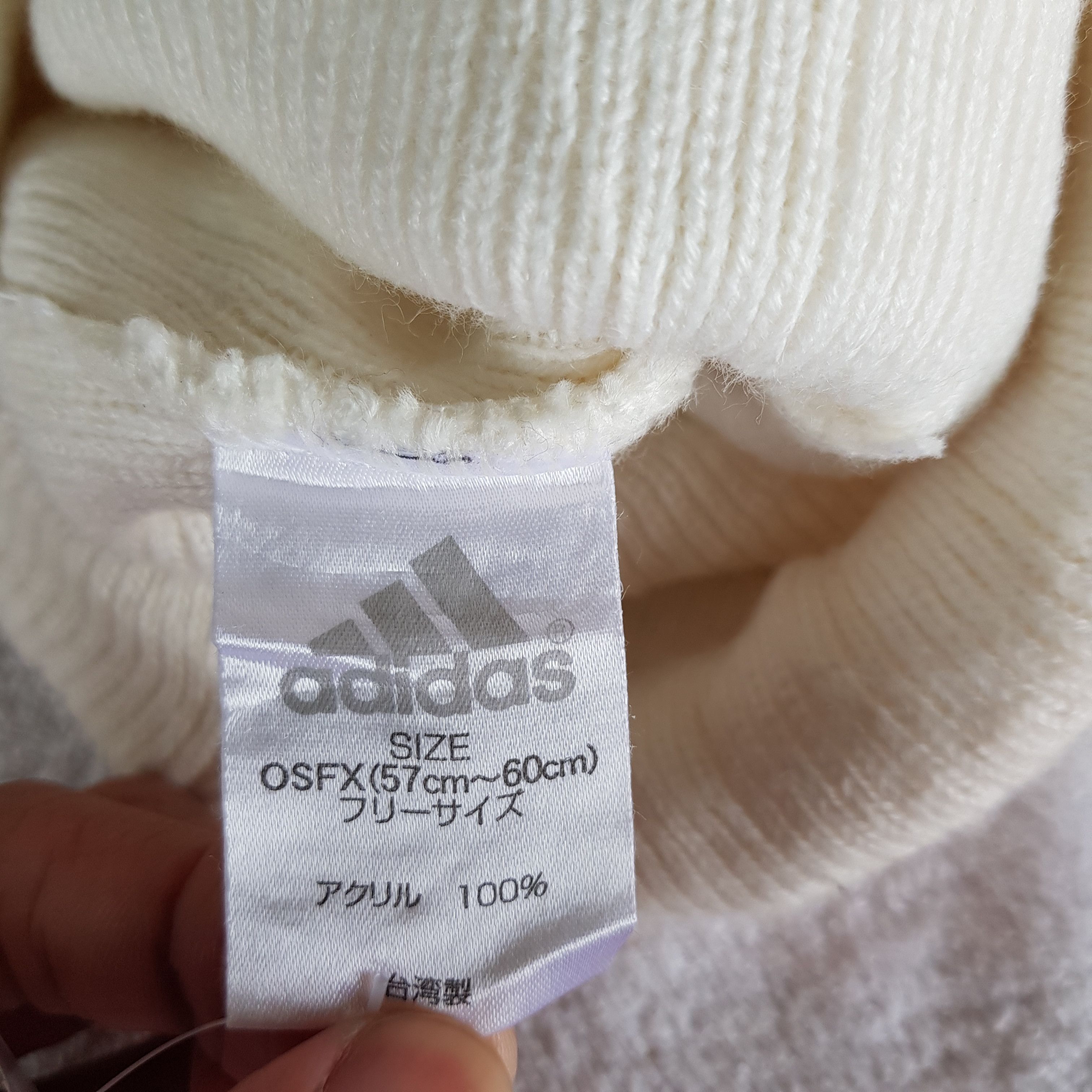 Japanese Brand × Vintage Adidas Hats Knitted Adidas Beanie Snow Cap - AC10700. Size ONE SIZE - 6 Thumbnail