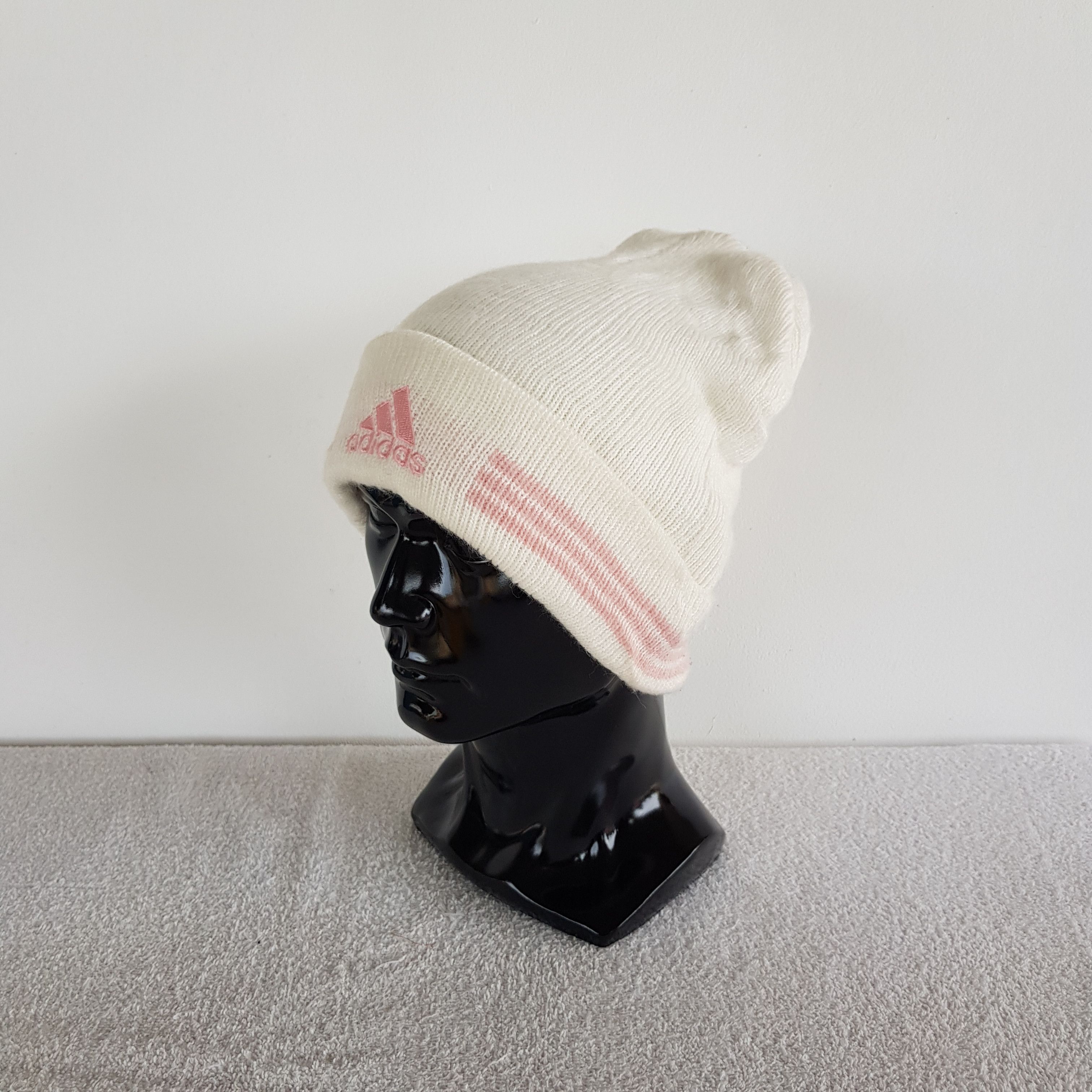 Japanese Brand × Vintage Adidas Hats Knitted Adidas Beanie Snow Cap - AC10700. Size ONE SIZE - 2 Thumbnail