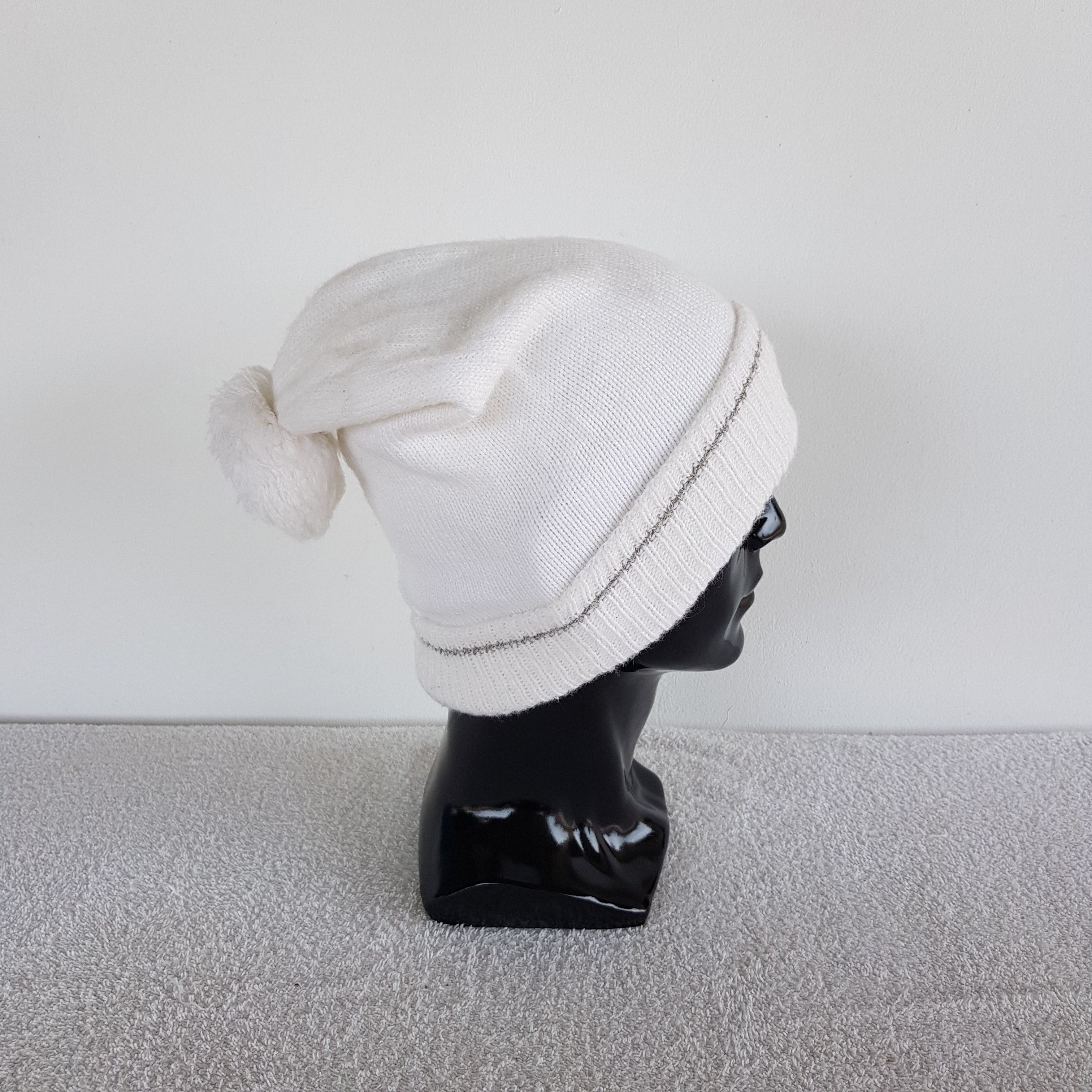 Adidas × Vintage Adidas Hats Knitted Crochet Beanie Snow Cap - AC10706. Size ONE SIZE - 3 Thumbnail