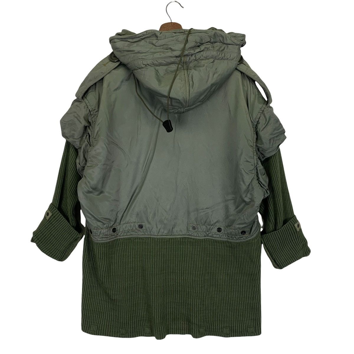 Other Vintage Military Hoodie Trench Jacket Size US XL / EU 56 / 4 - 7 Thumbnail
