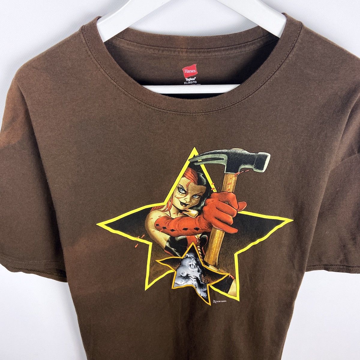DC Comics Vintage DC Comics Harley Quinn Joker Graphitti tee size XL Size US XL / EU 56 / 4 - 4 Thumbnail
