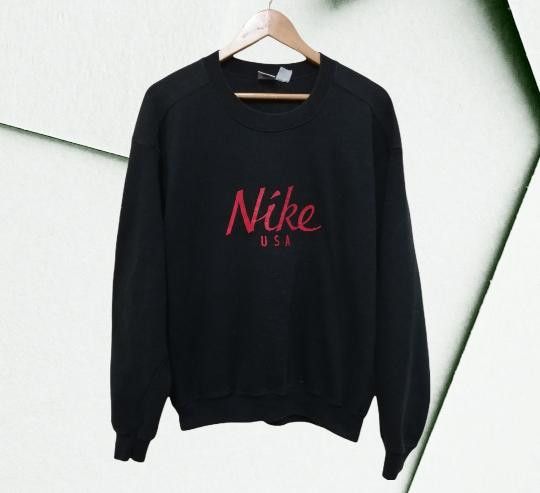 Nike × Vintage Nike Usa sweatshirt x Vintage Size US XL / EU 56 / 4 - 1 Thumbnail