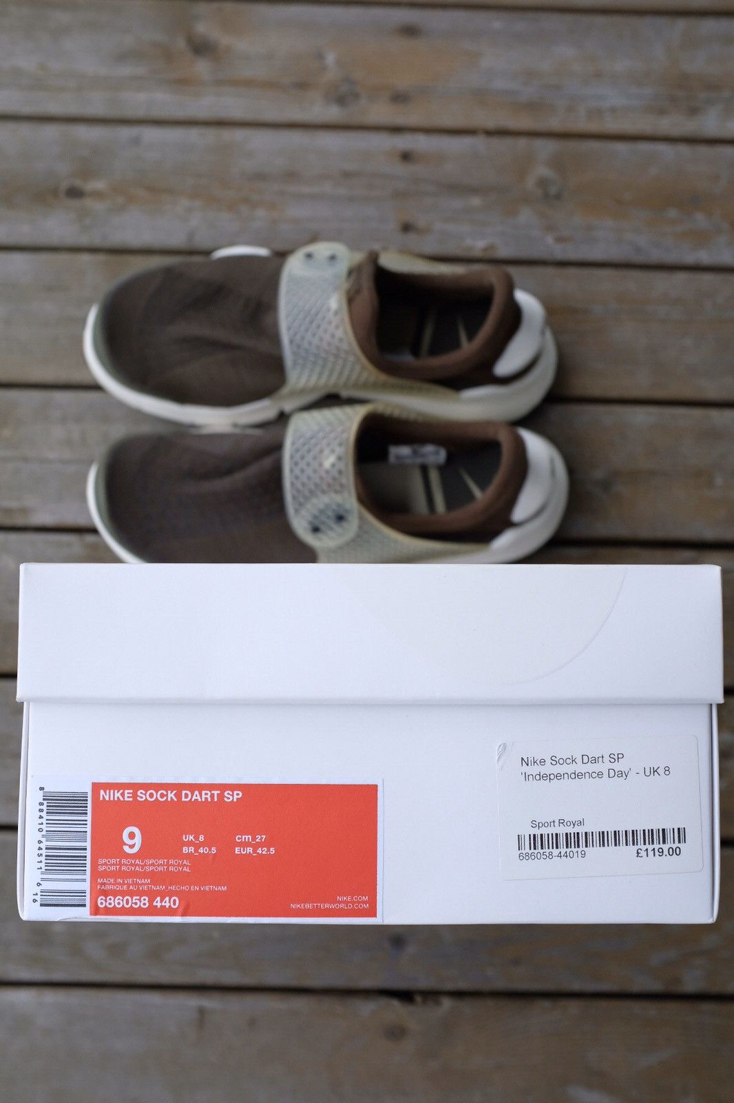 Fragment Design Fragment Design Sock Dart Dark Loden 2014 Size US 9 / EU 42 - 8 Thumbnail