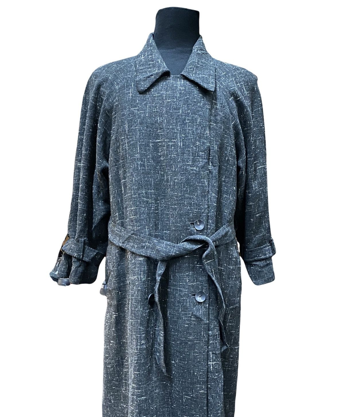 Vintage Vtg 80s 90s Christian Aujard Paris Archive Trench Jacket Size US L / EU 52-54 / 3 - 5 Thumbnail